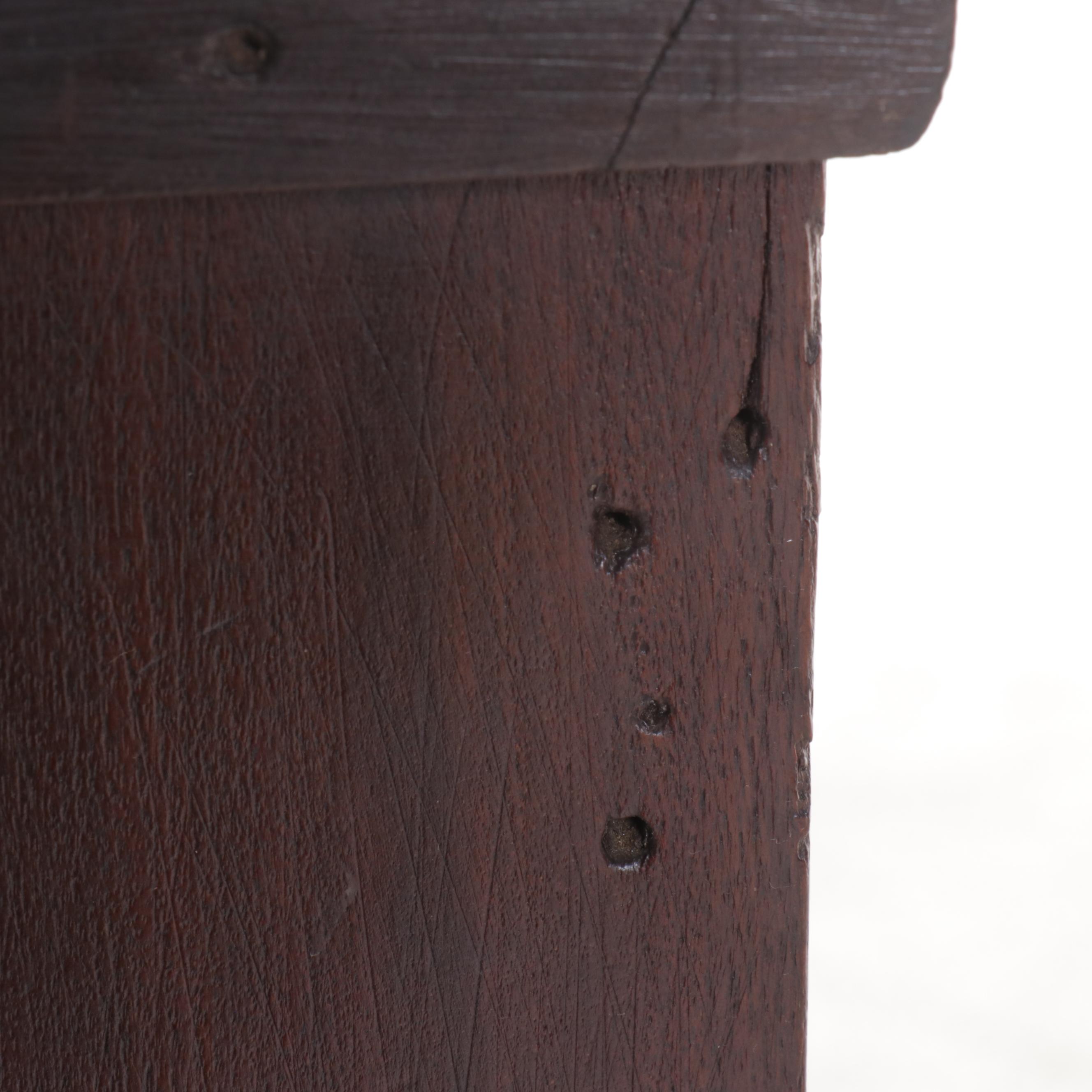 American Walnut Chest of Drawers, 19th Century
