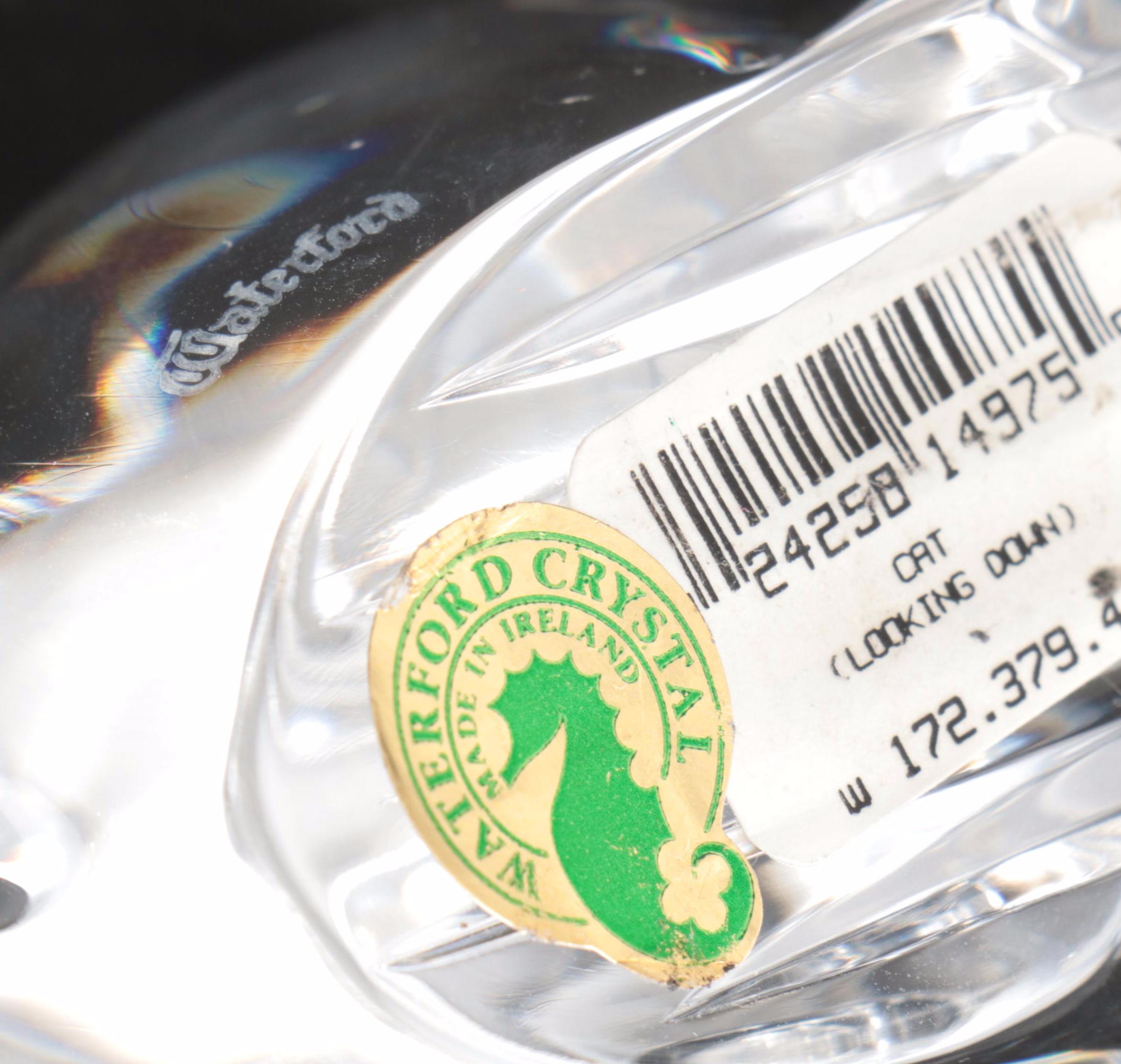 Waterford Crystal Cat, Sheep, Pear, and More Figurines