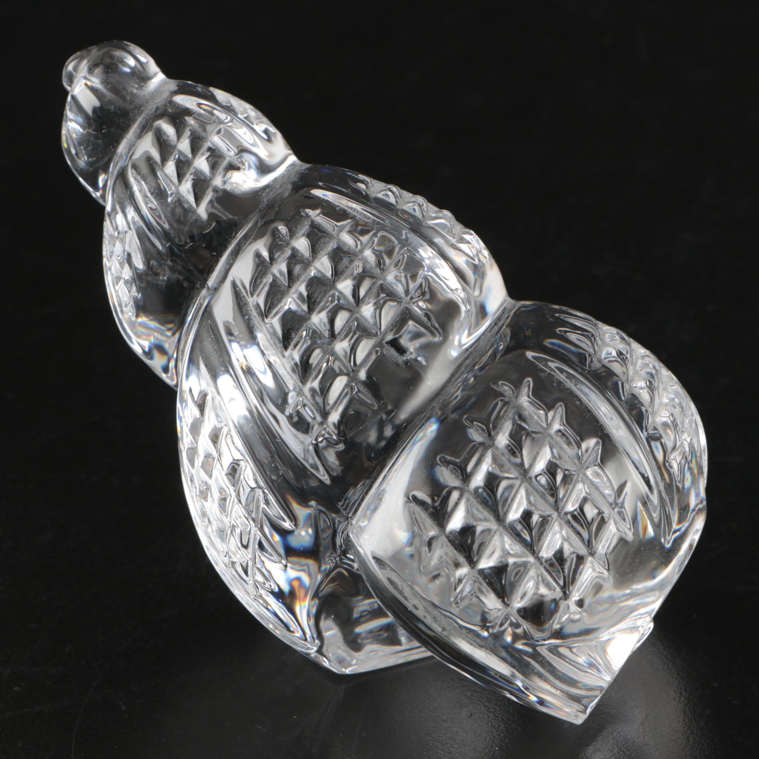 Waterford Crystal Cat, Sheep, Pear, and More Figurines