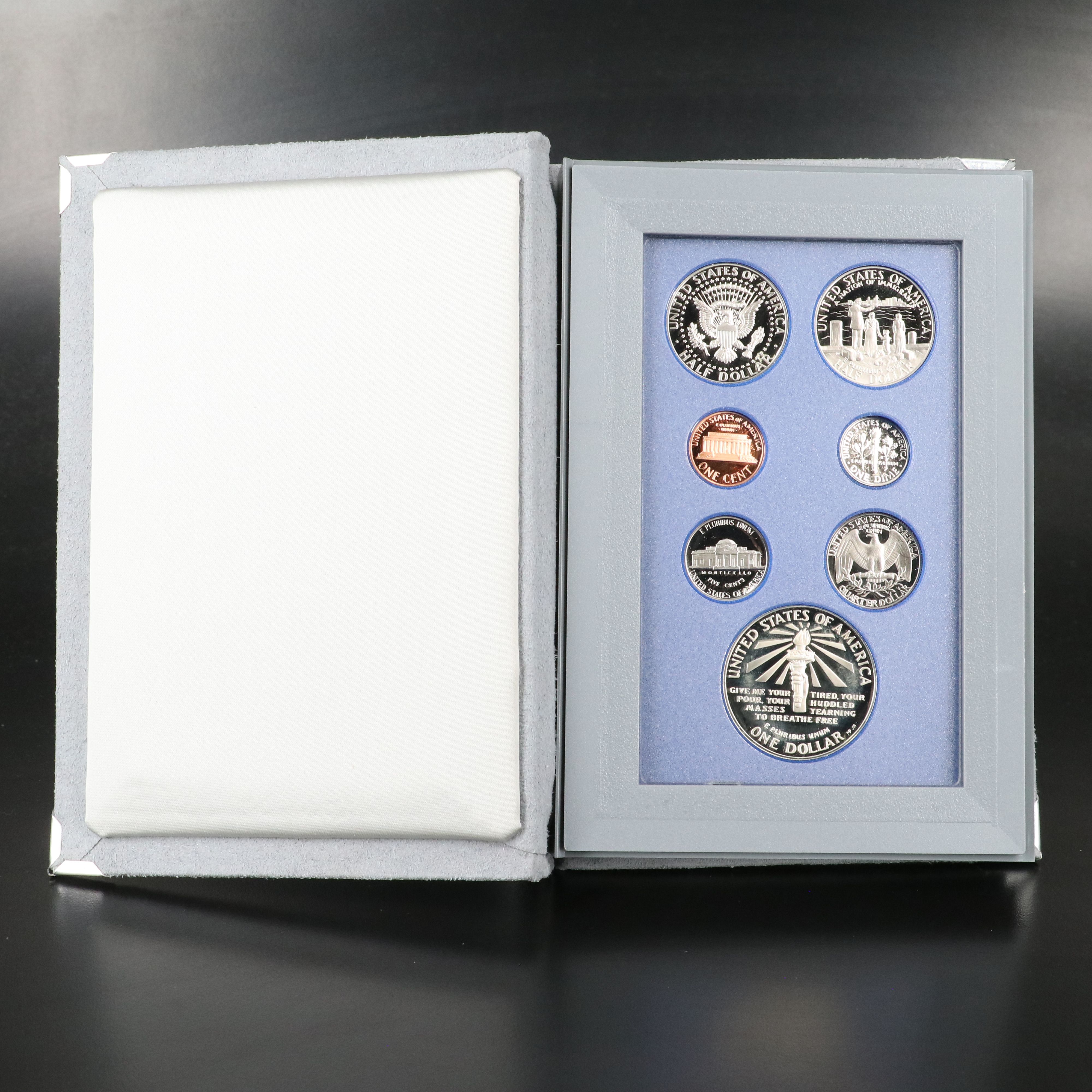 Uncirculated U.S. Coins, Including Commemorative, Proof Sets, Silver Ike Dollar