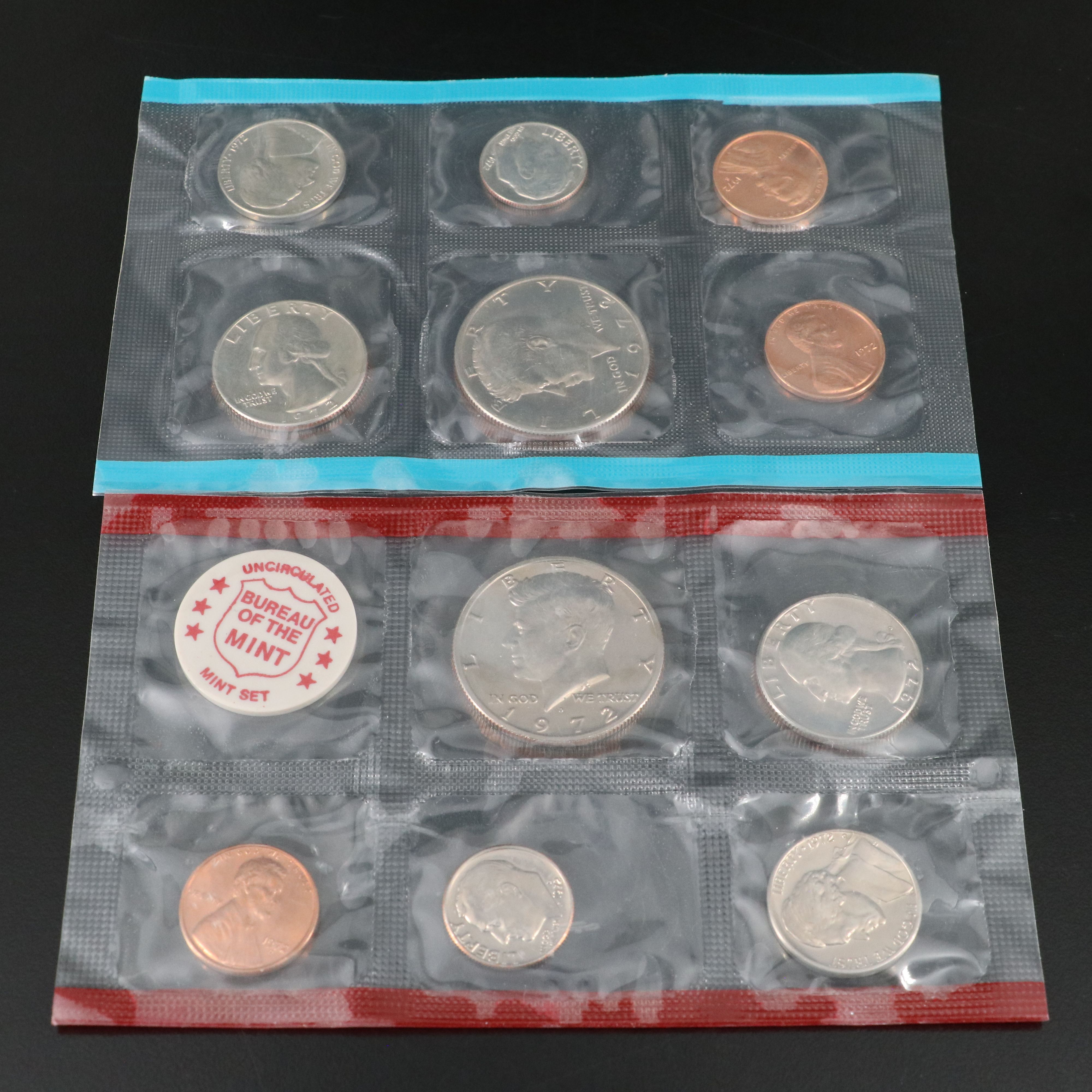Uncirculated U.S. Coins, Including Commemorative, Proof Sets, Silver Ike Dollar