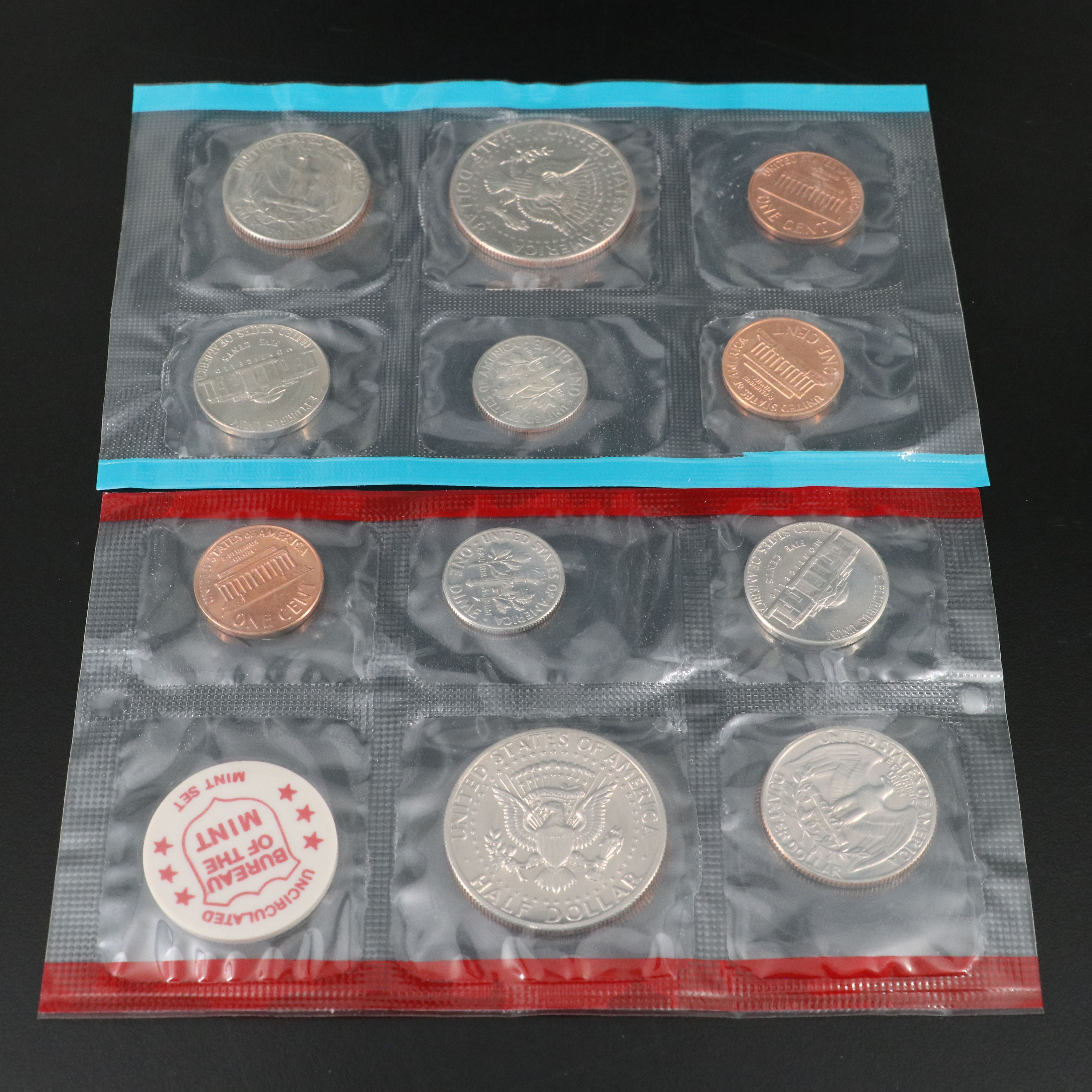 Uncirculated U.S. Coins, Including Commemorative, Proof Sets, Silver Ike Dollar