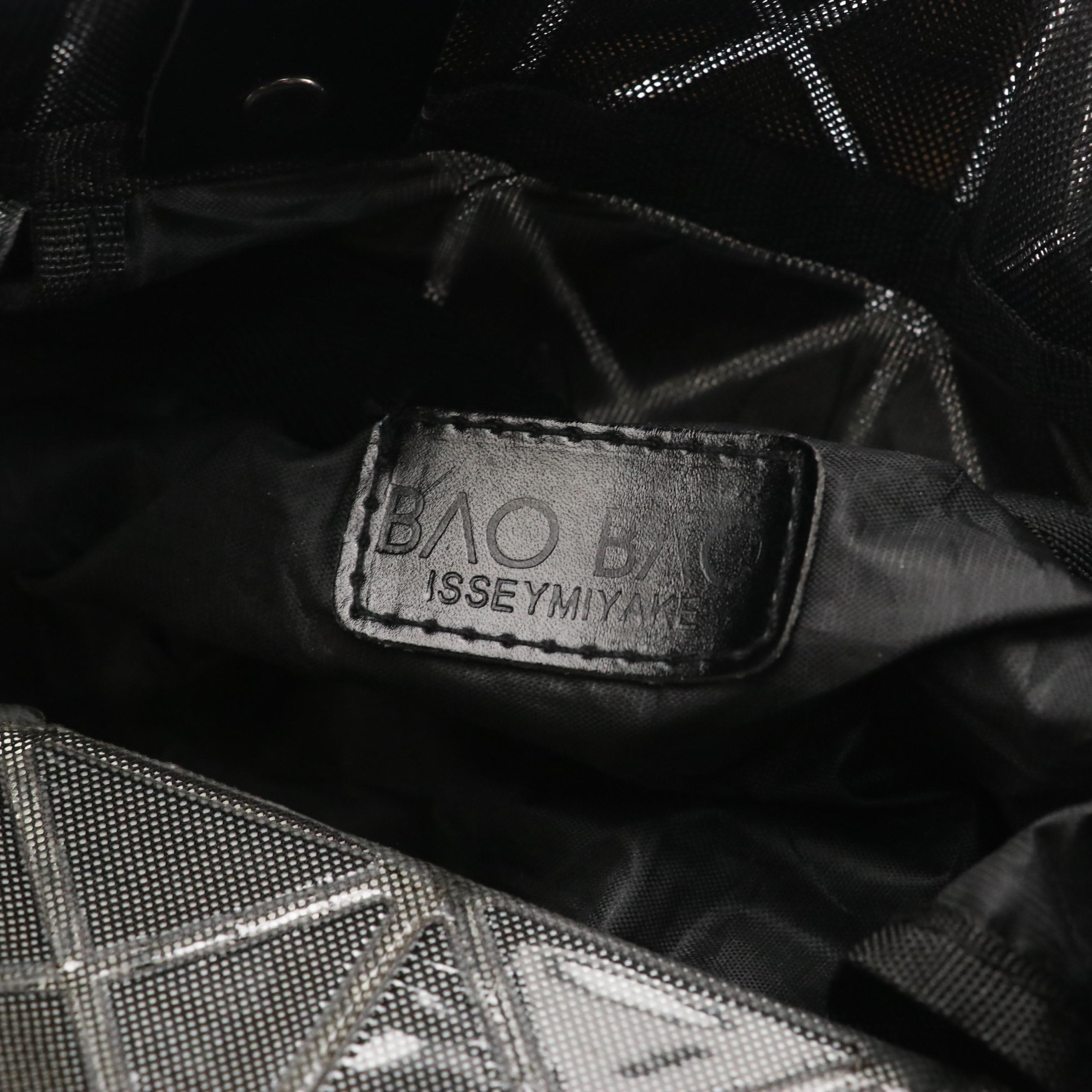 BAO BAO Issey Miyake Lucent Glossy Geo North-South Tote Bag