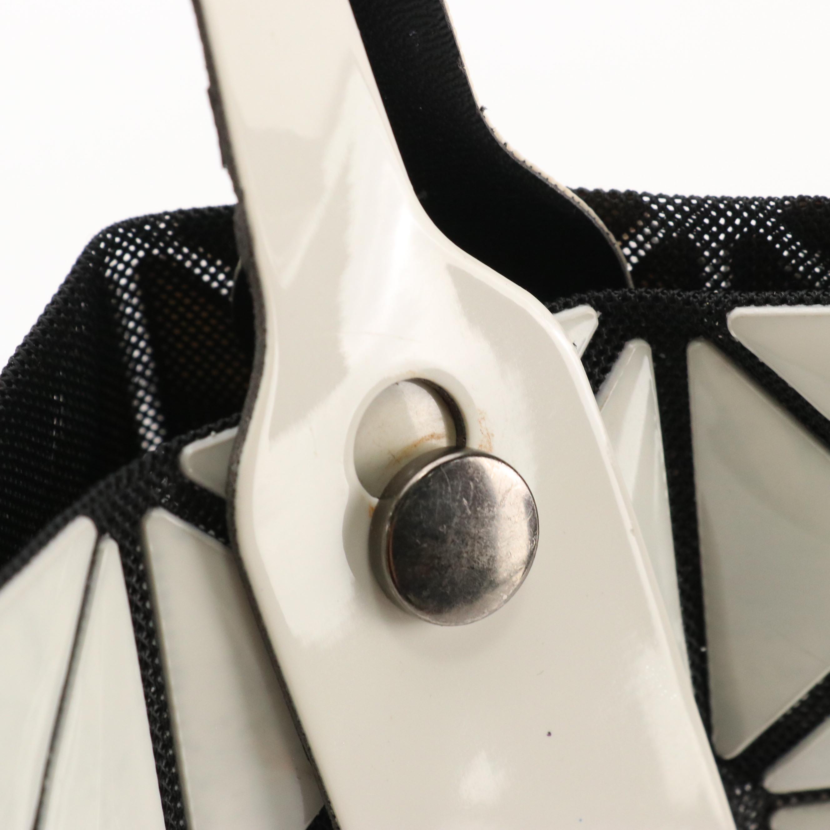 BAO BAO Issey Miyake Lucent Glossy Geo North-South Tote Bag