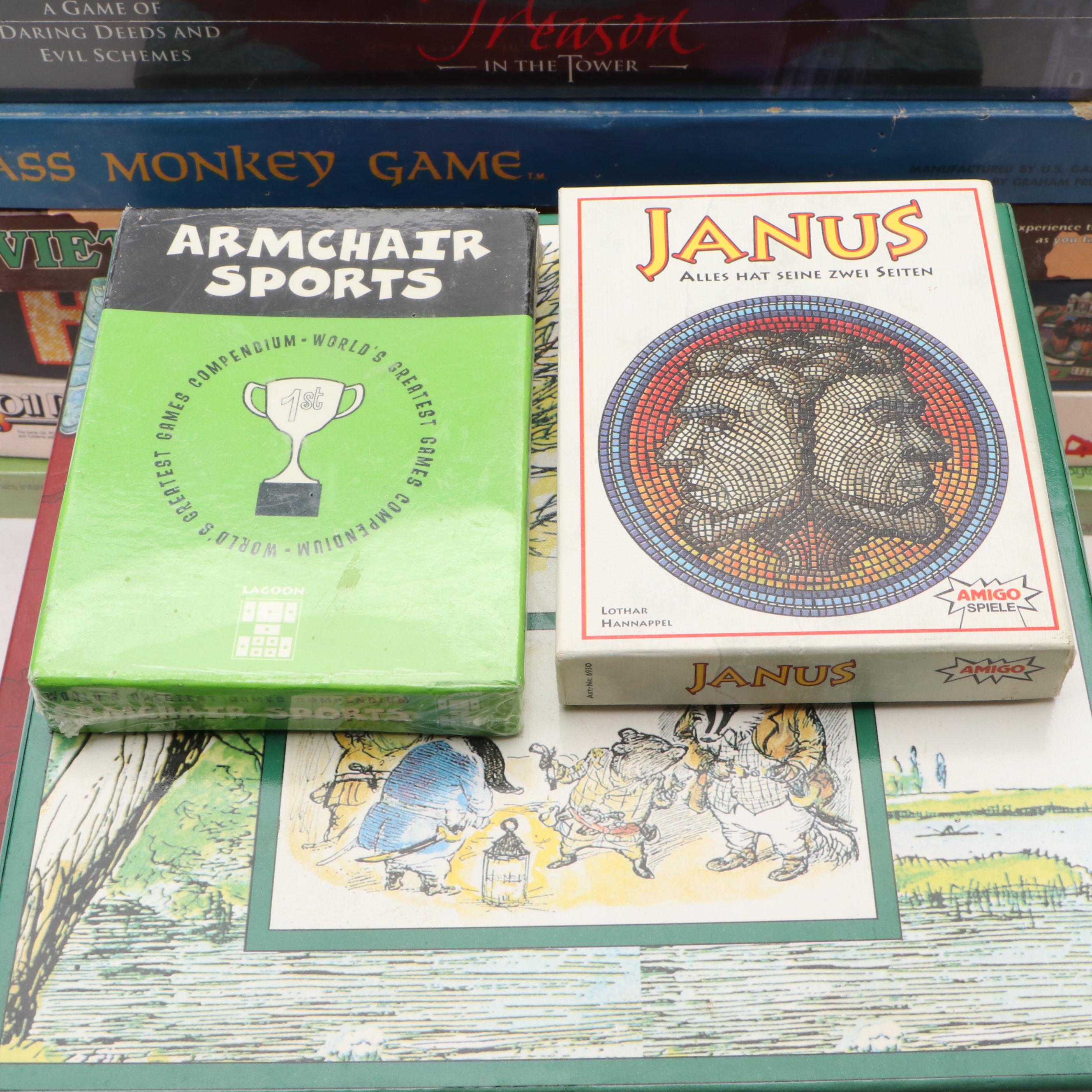 "Dragonology", "Right on Track", "Janus", and More Board Games