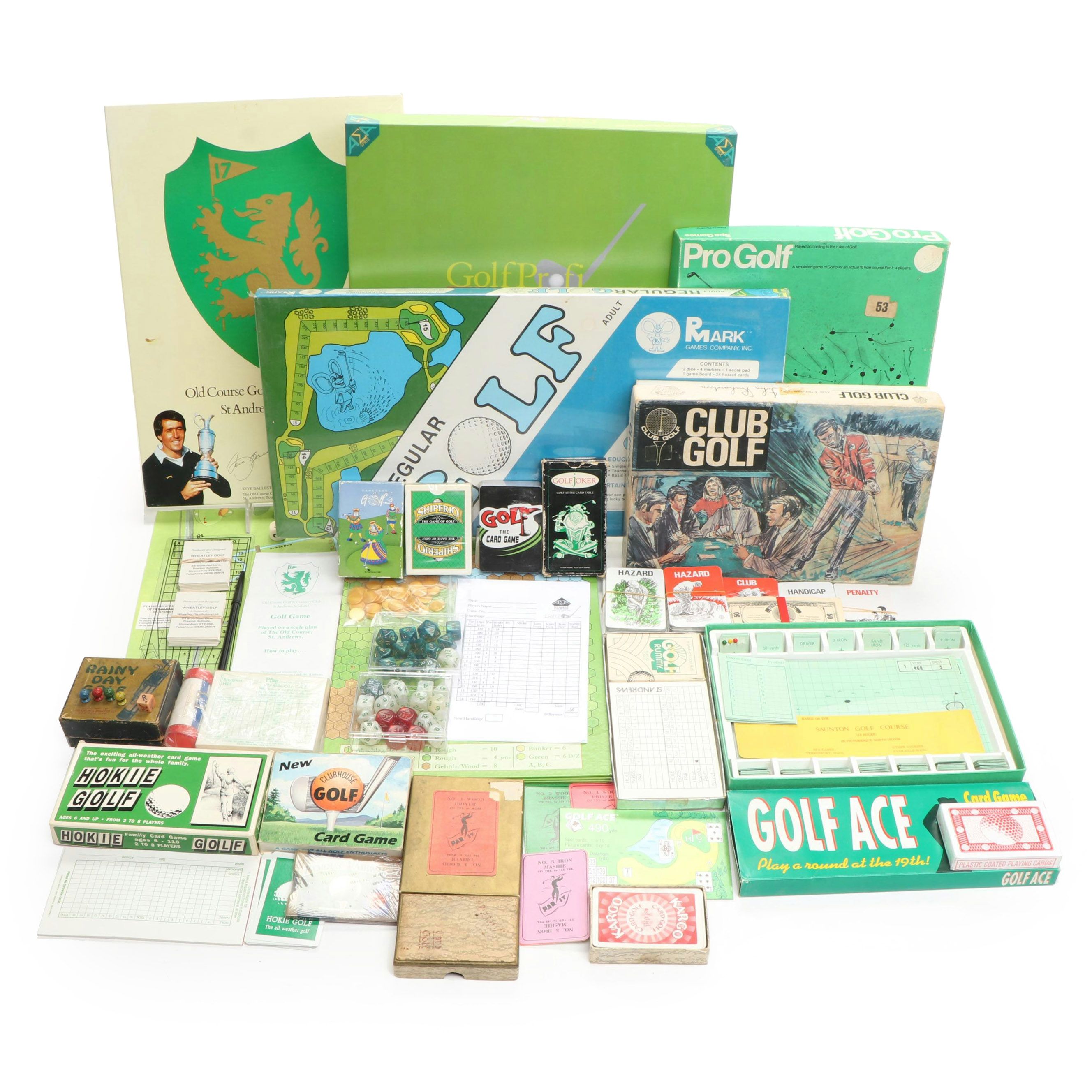 "Club Golf", "Pro Golf:, "Golf Ace", and More Golf Themed Board Games