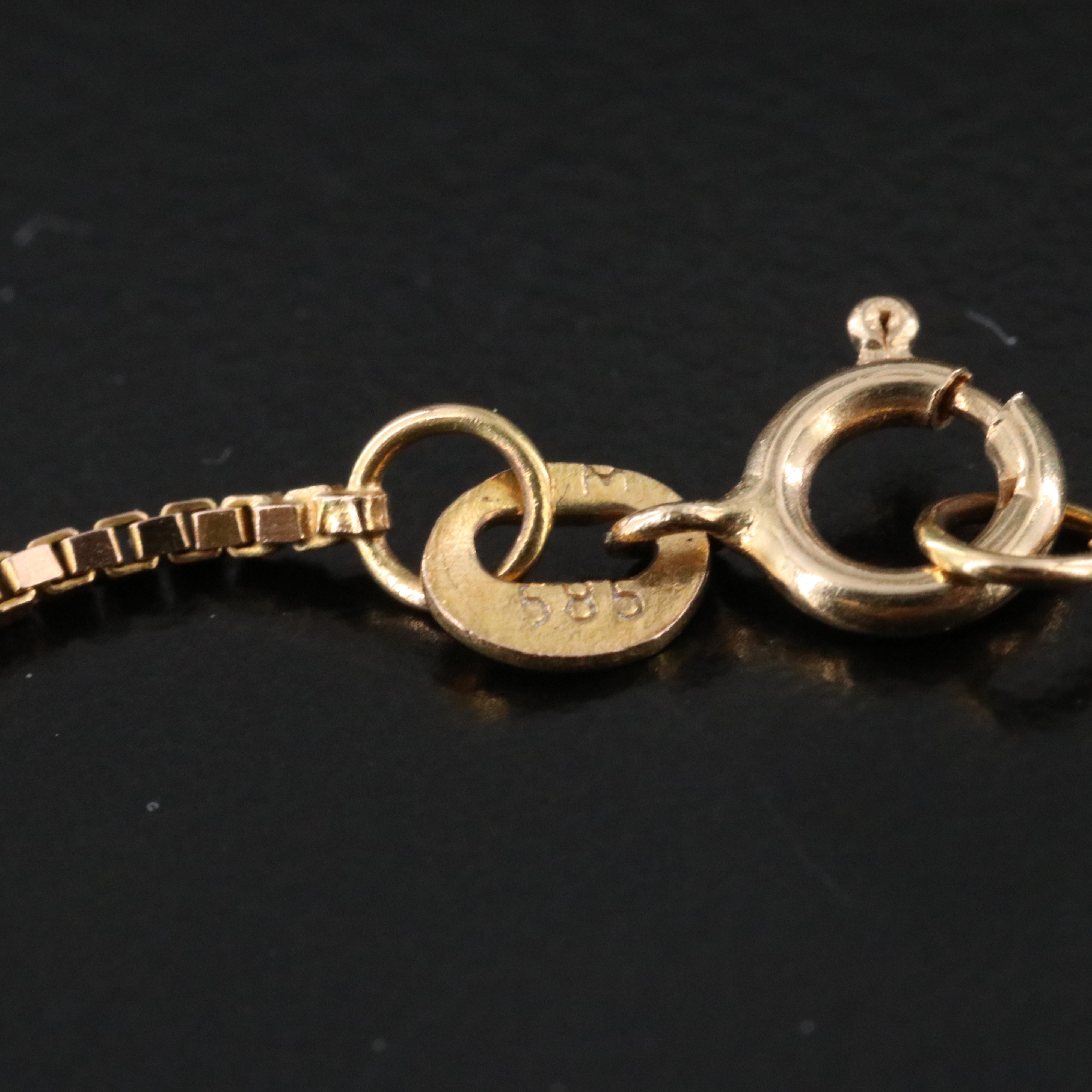 14K Pearl, Sapphire and Diamond Enhancer Pendant Necklace