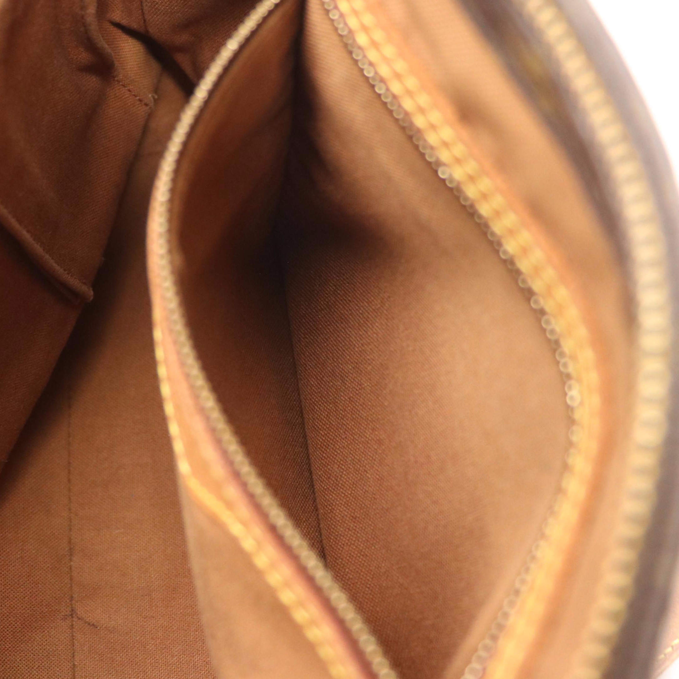 Louis Vuitton Cabas Piano Shoulder Bag in Monogram Canvas and Vachetta Leather