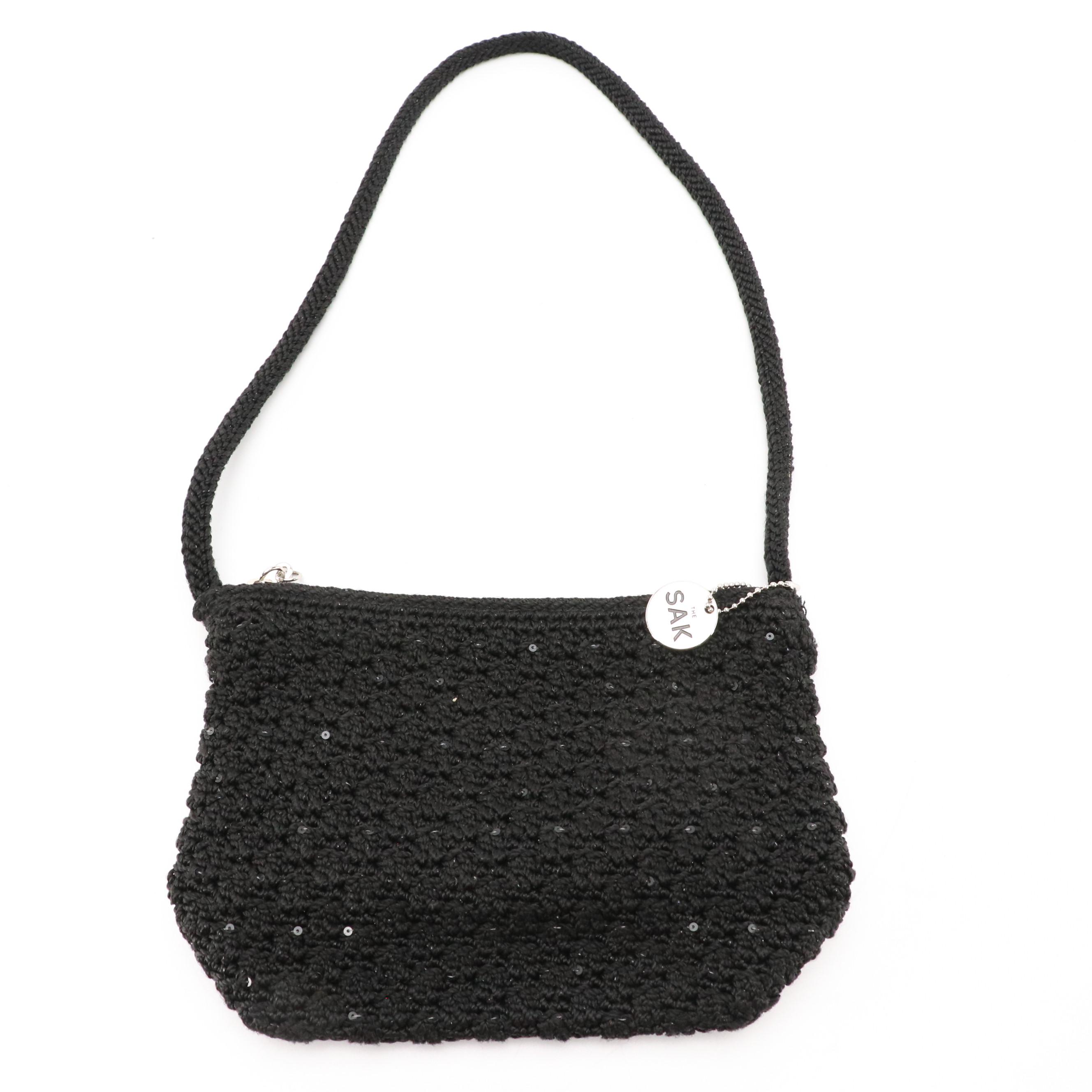 Saks Fifth Ave. Woven Leather, DKNY Logo Printed, The Sak & Other Shoulder Bags