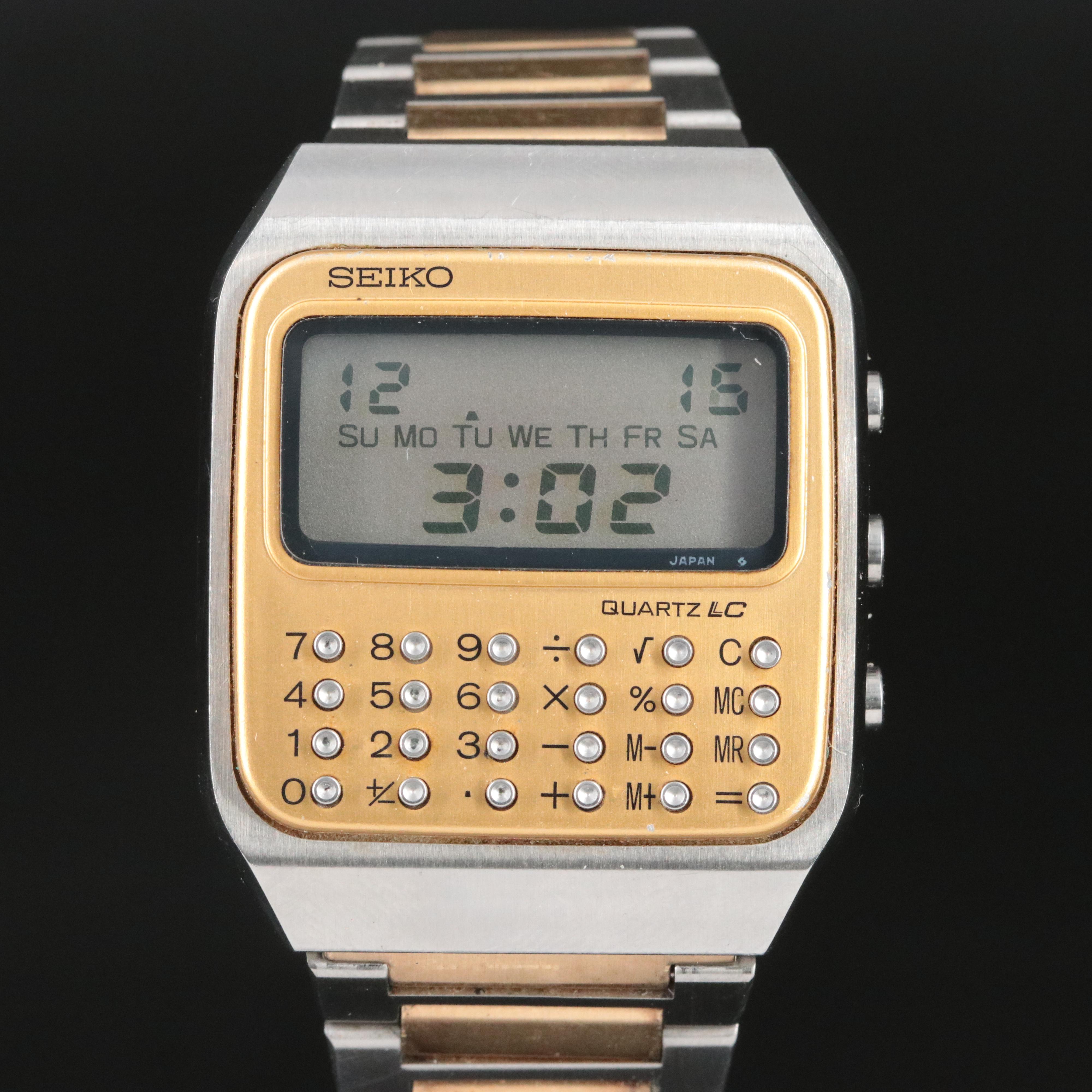 Seiko CI53-5007 Quartz Calculator Watch