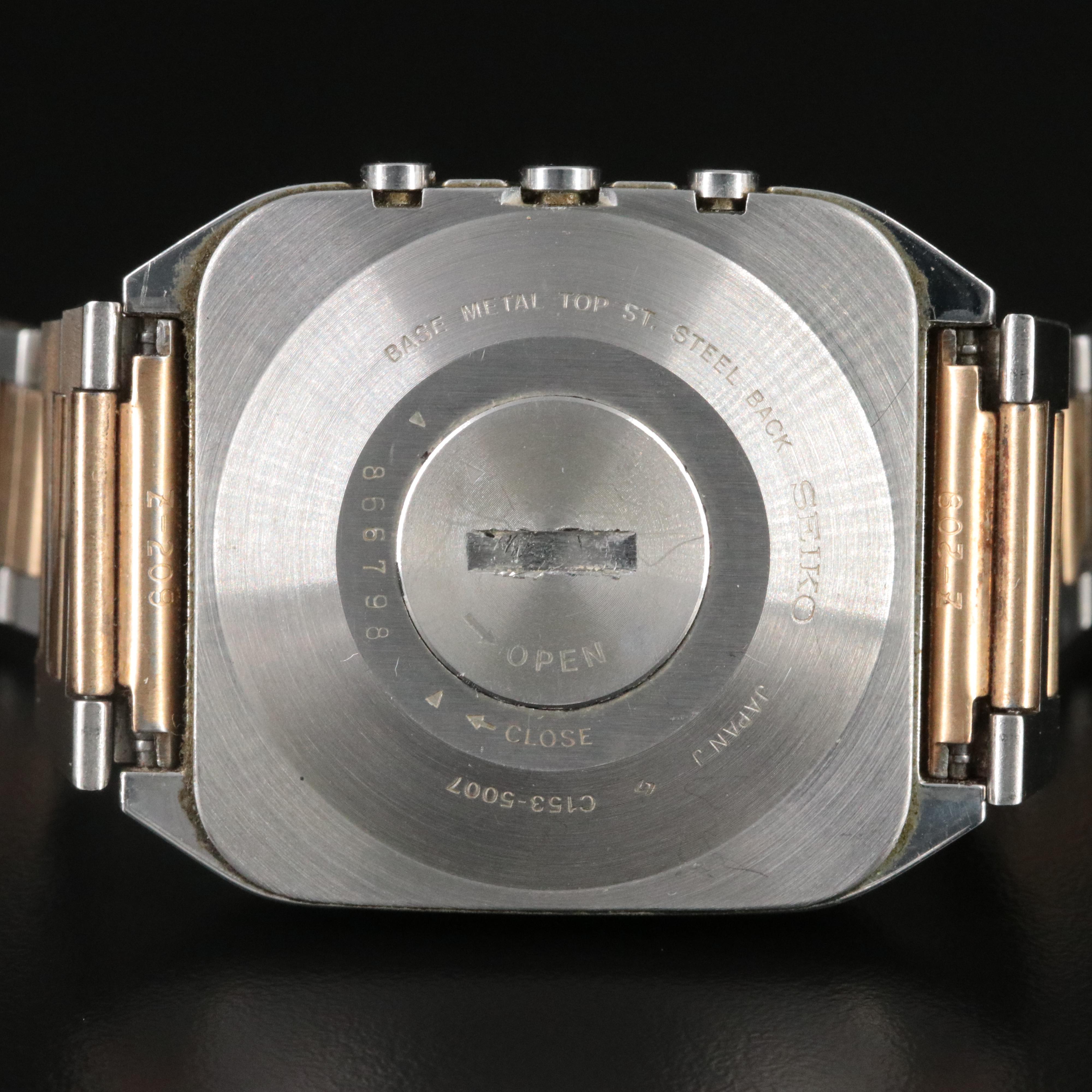 Seiko CI53-5007 Quartz Calculator Watch