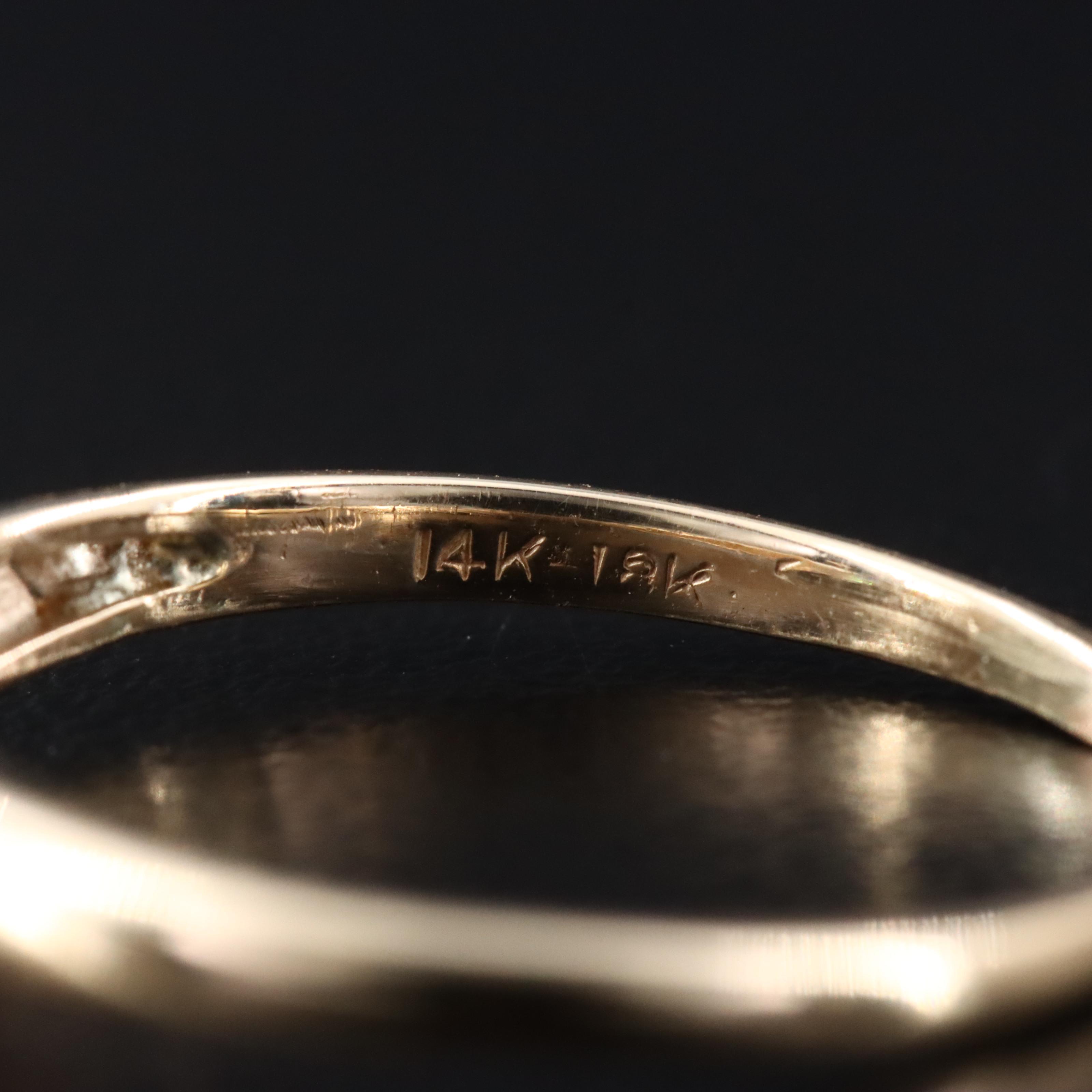 14K 0.60 CT Diamond Solitaire Ring