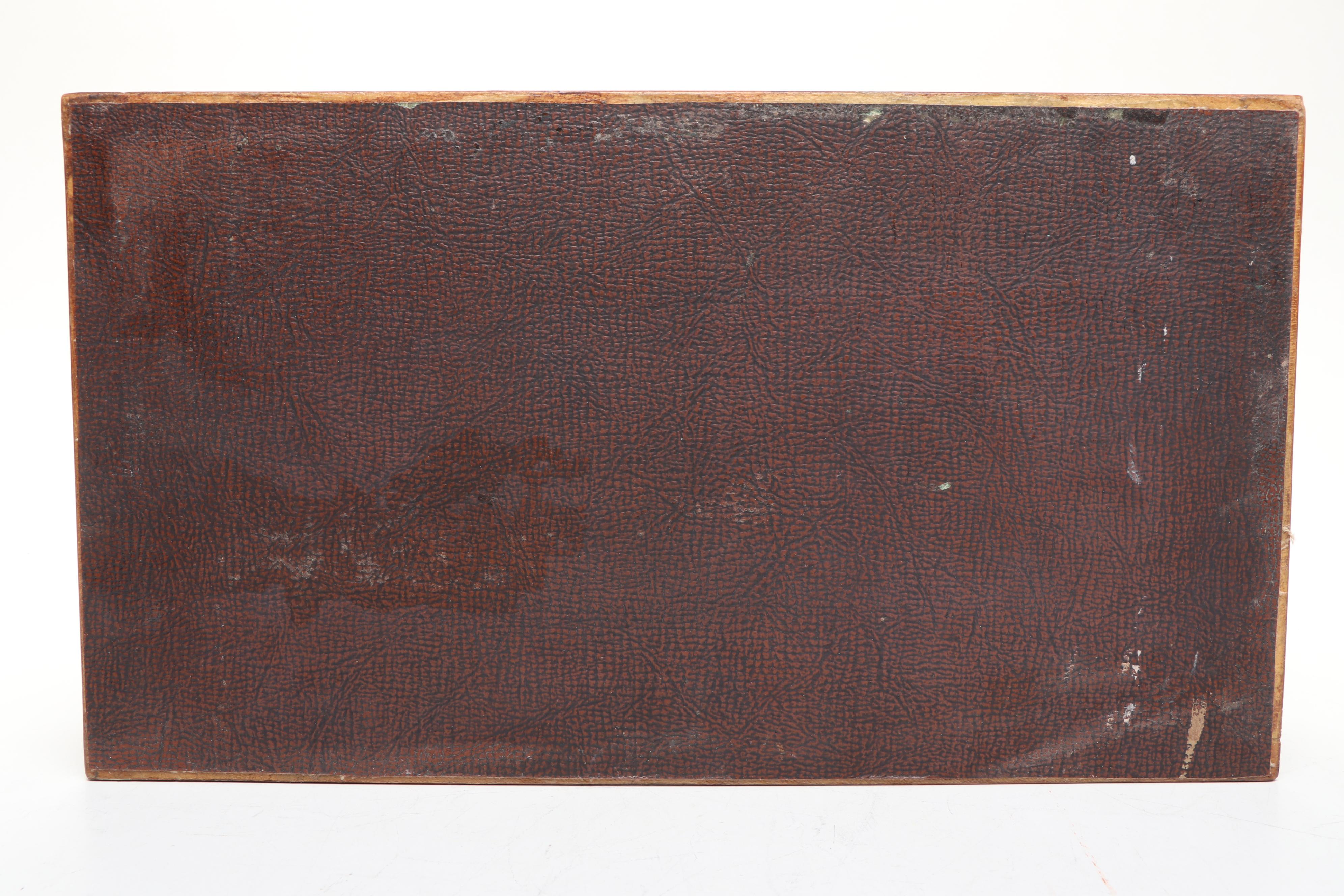 Burl Wood and Other Wooden Box, Early to Mid-20th Century