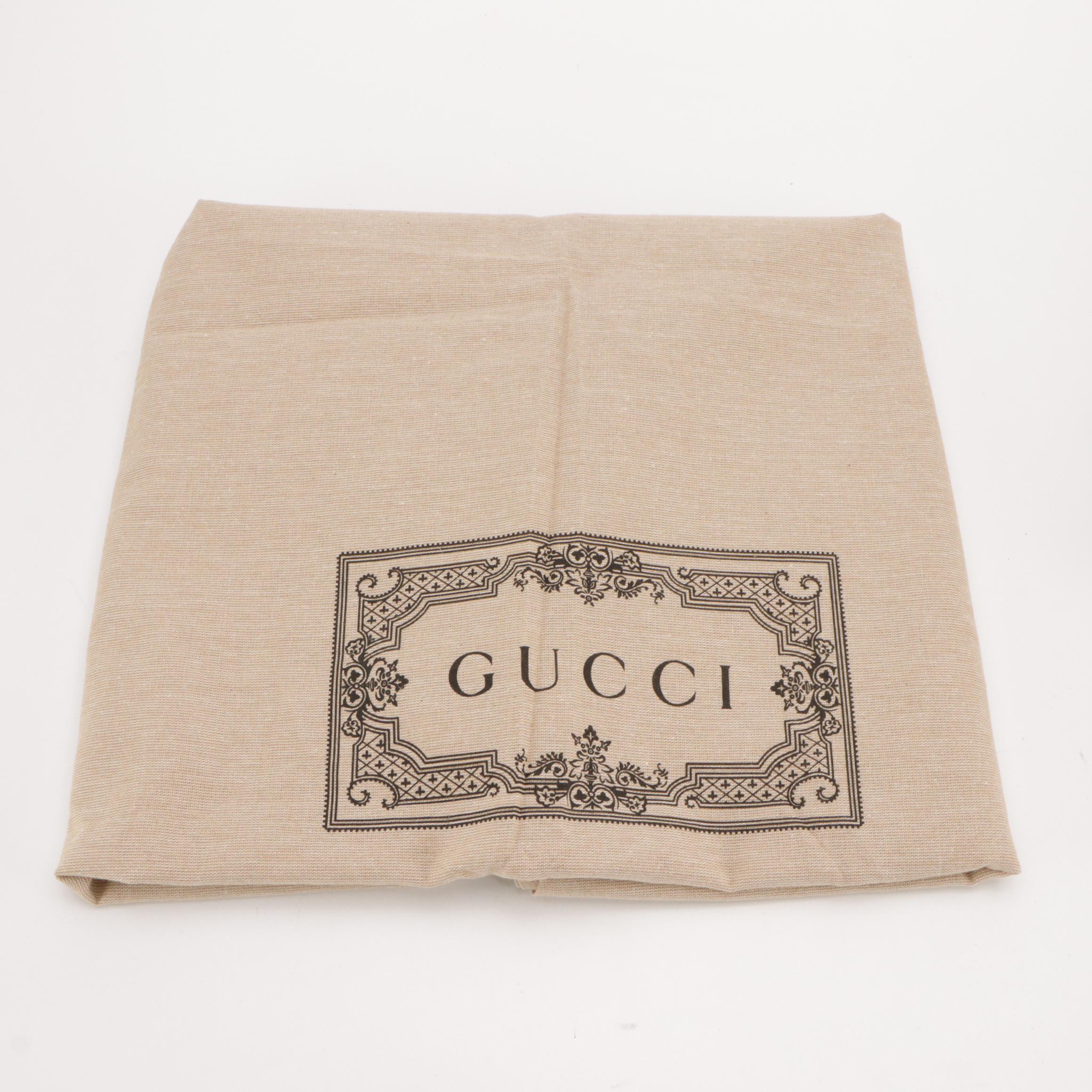 Gucci Knee-High Boots in Chocolate Brown Leather with Croc Embossed Accents