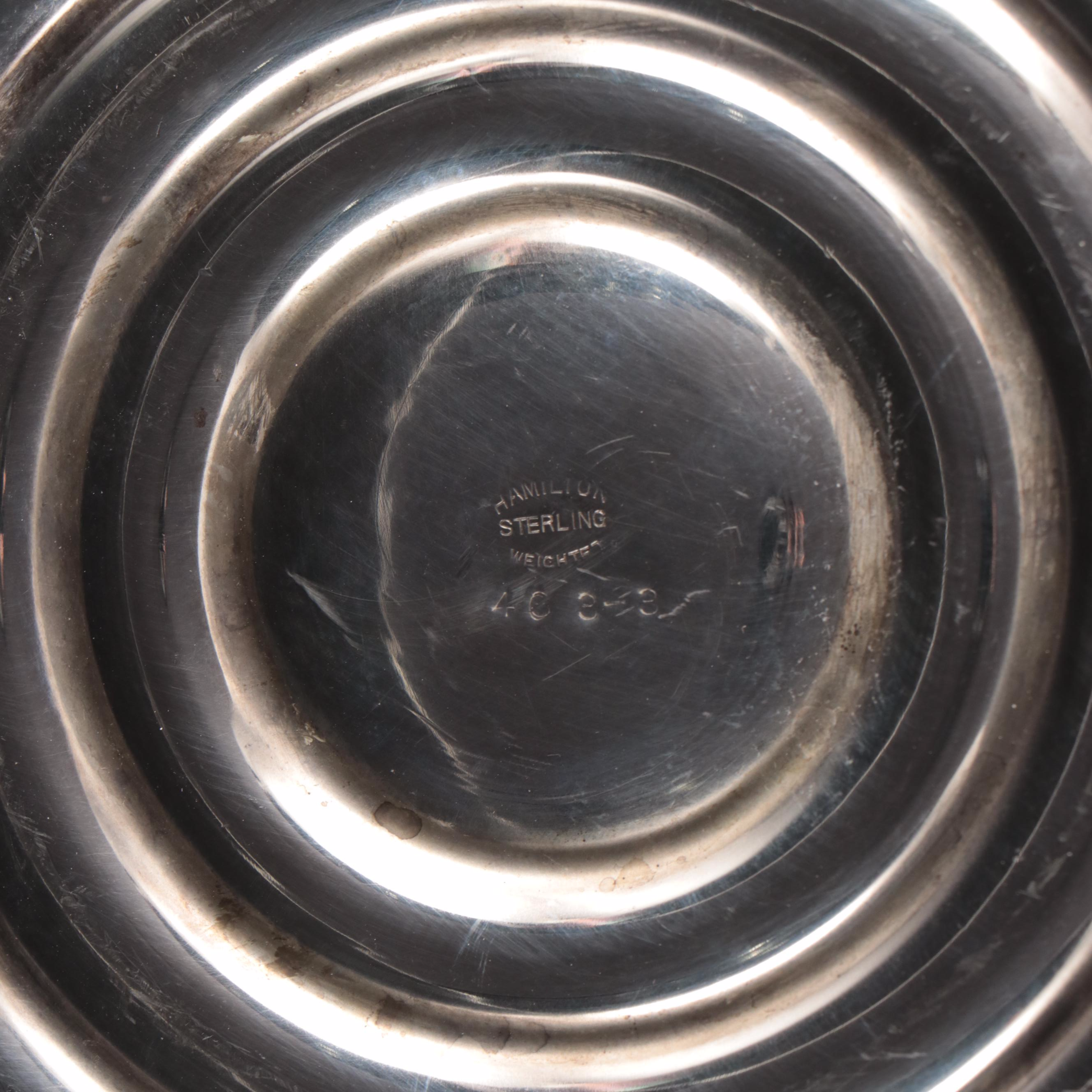 Hamilton and Revere Silversmiths Sterling Candelabras, Mid-20th Century