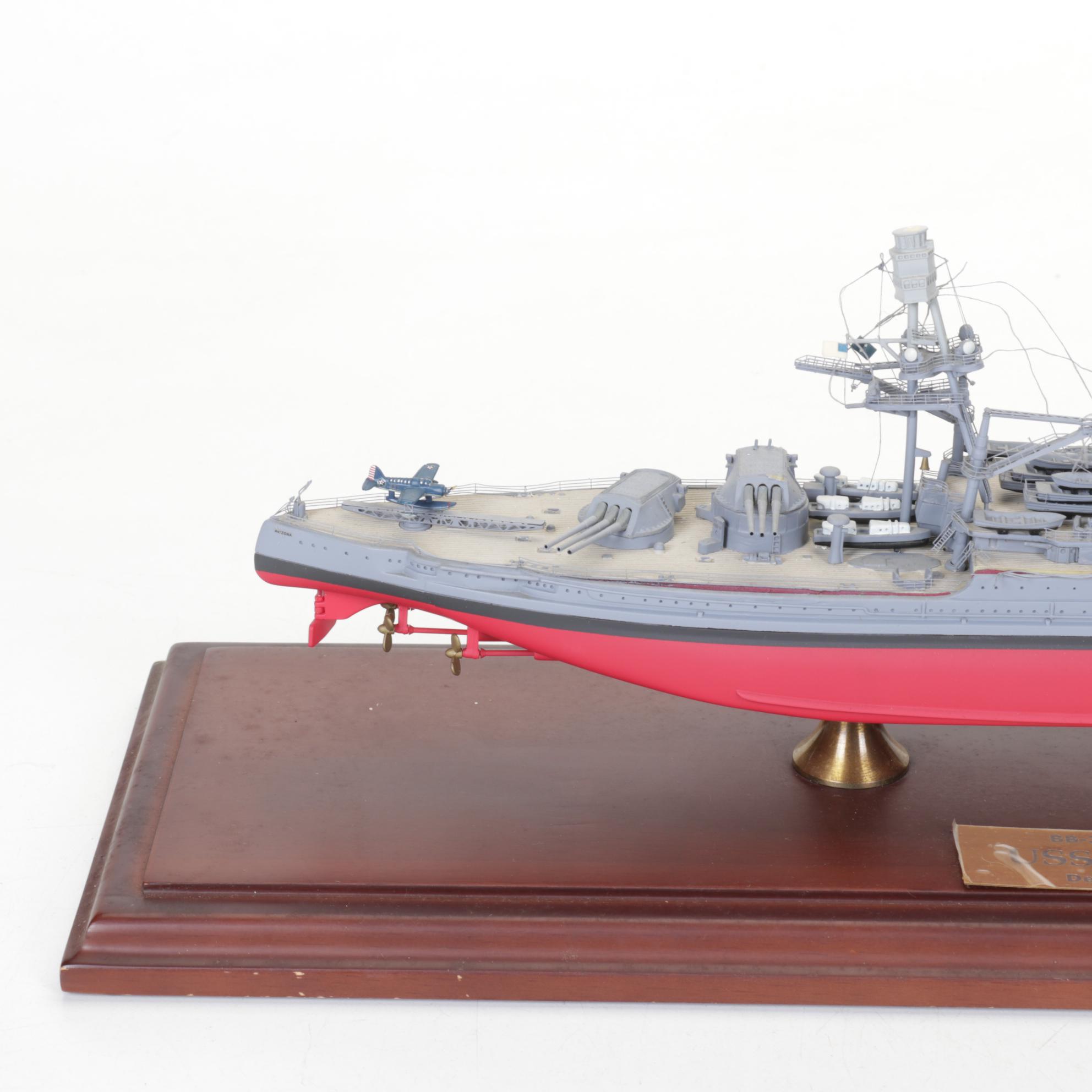The Bismarck Mint U.S.S. Arizona BB-39 Battleship Model