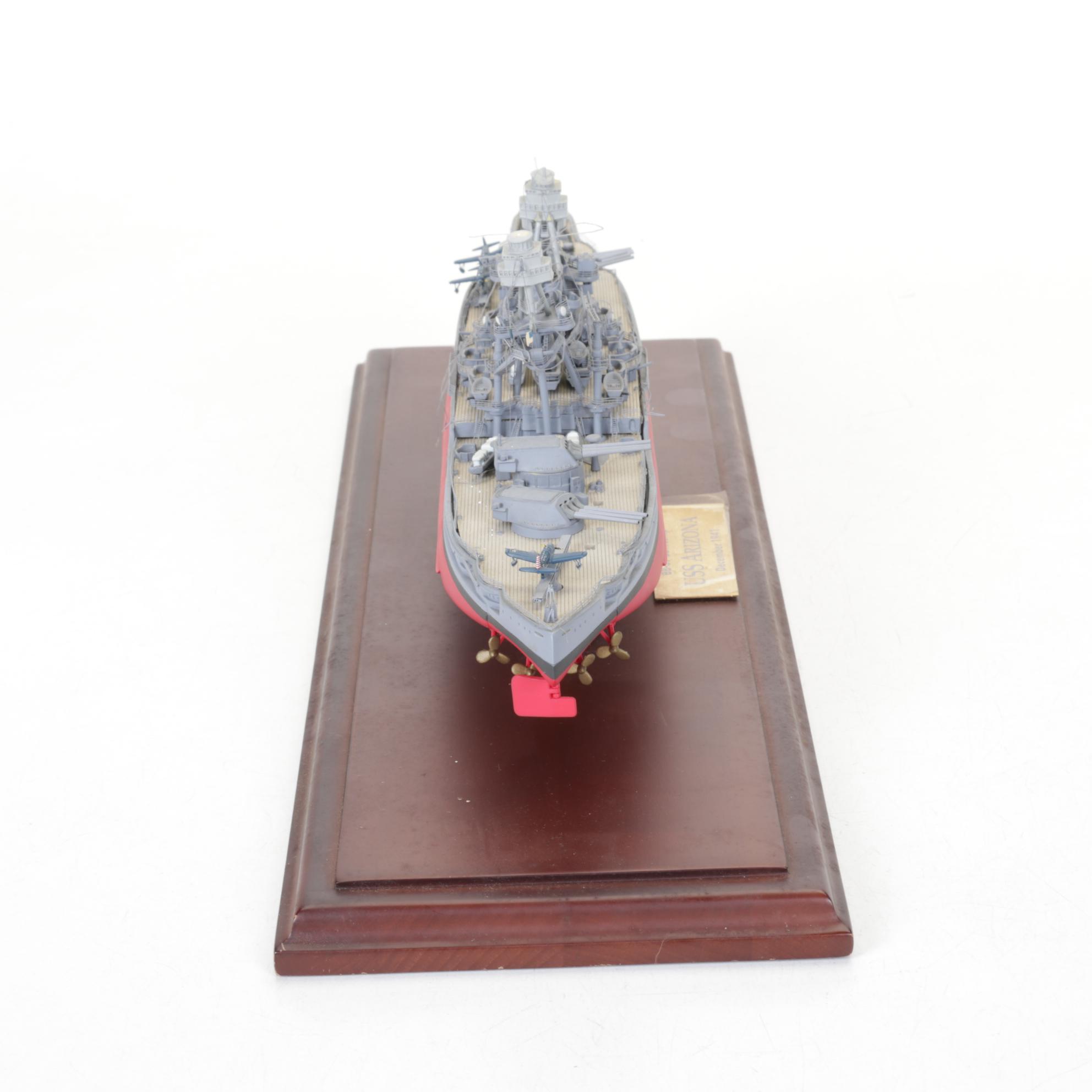 The Bismarck Mint U.S.S. Arizona BB-39 Battleship Model