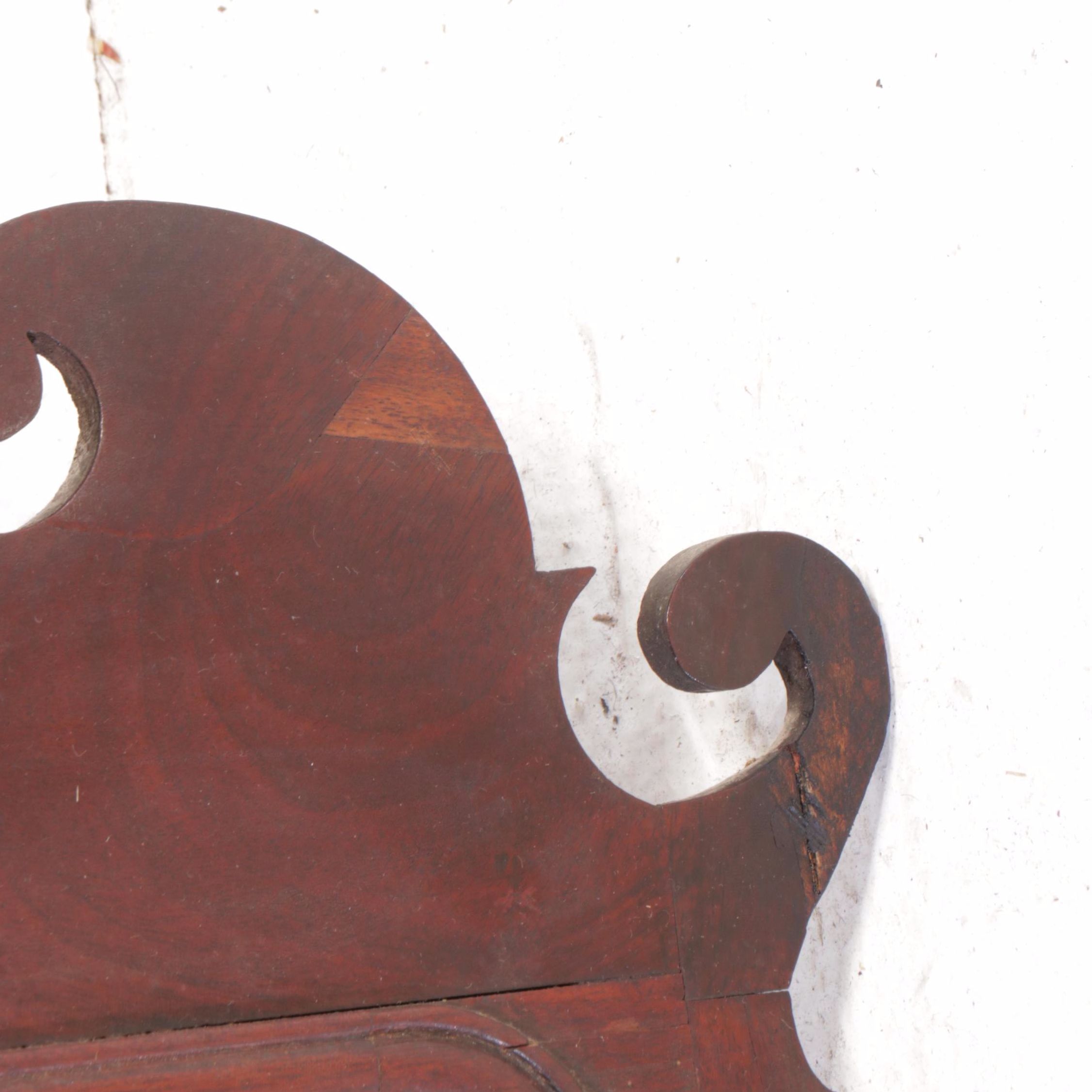 John Elliot Philadelphia Chippendale Mahogany Looking Glass, Circa 1796-1803