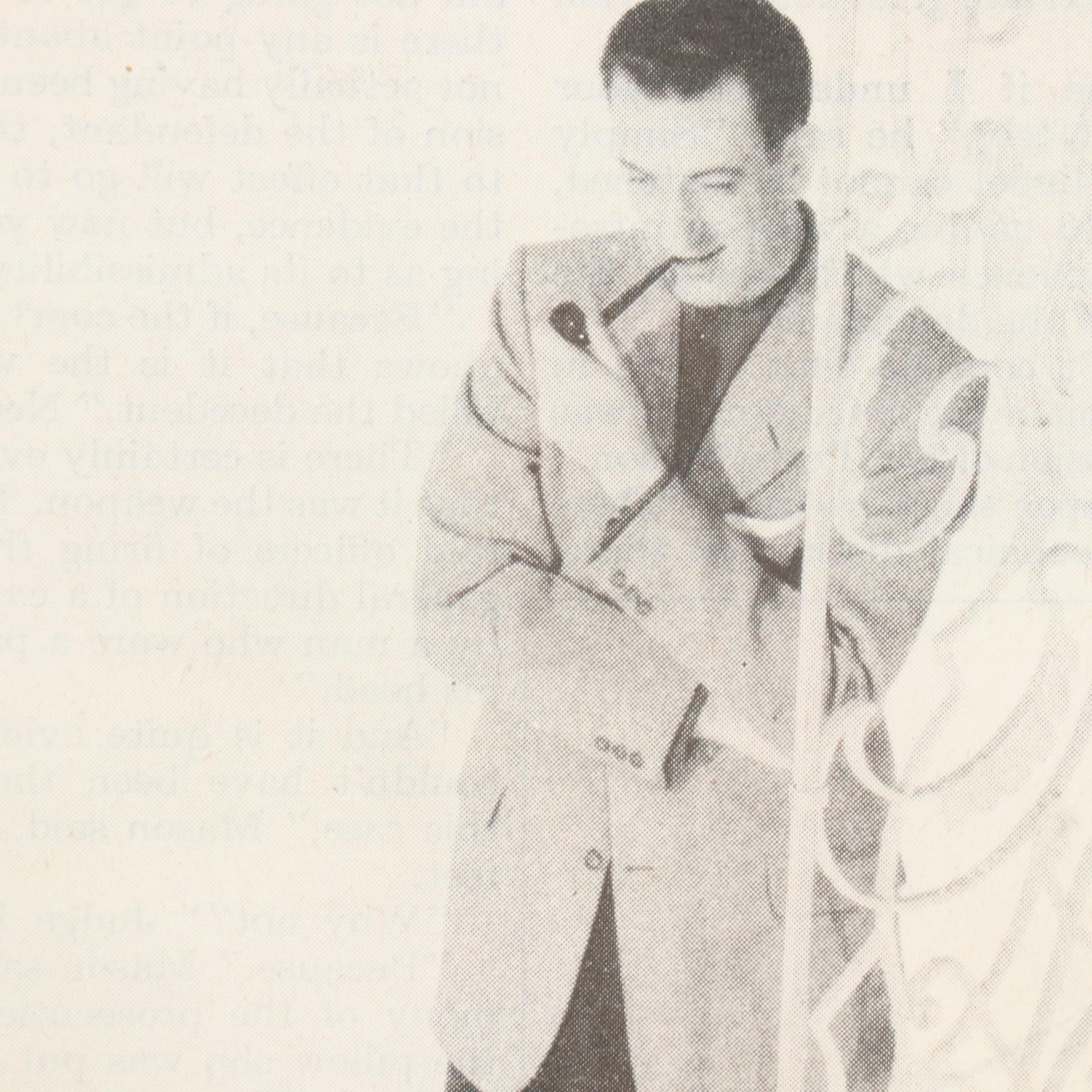 Hammond Organ Letterpress Halftone Magazine Advertisements, Mid-20th C.