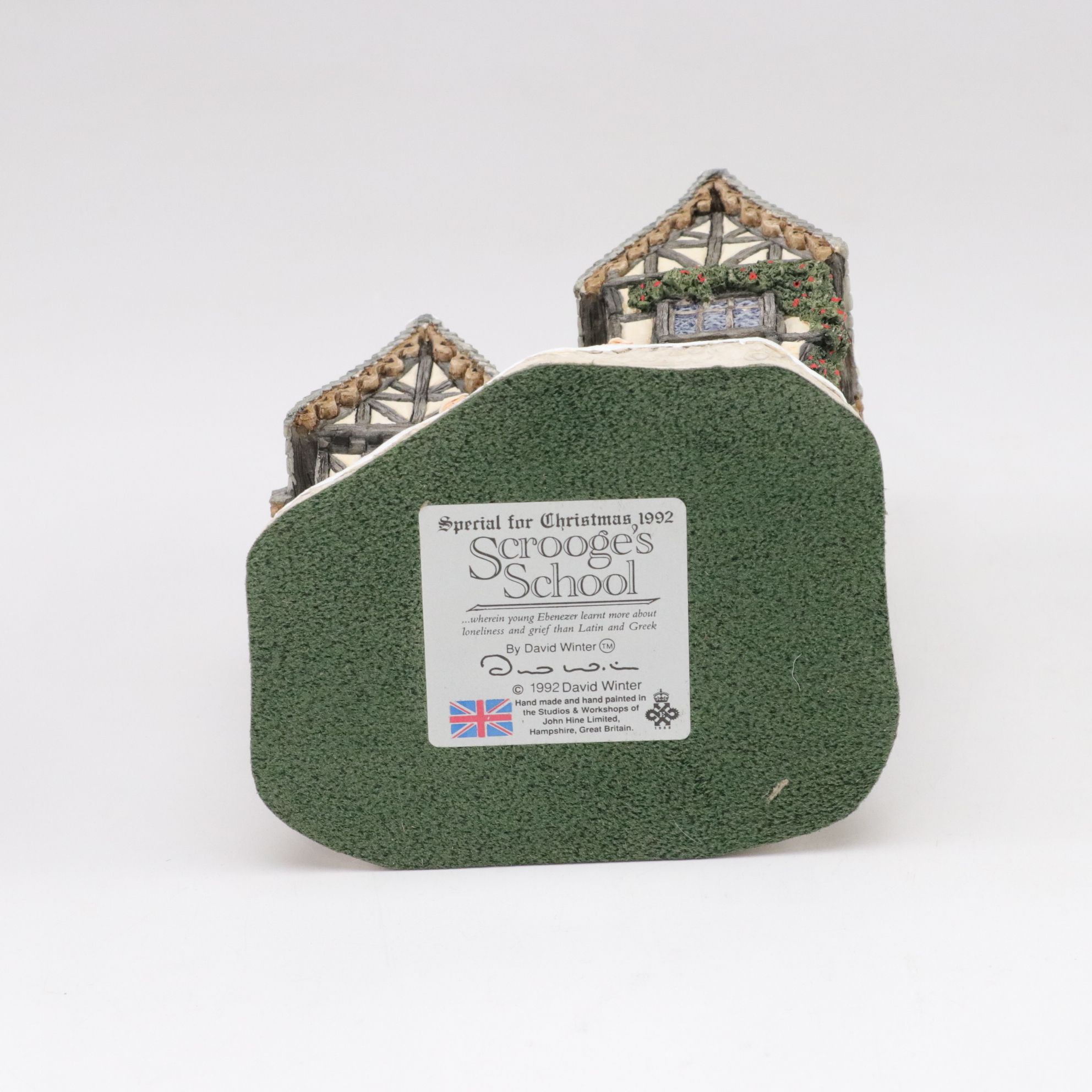 David Winter "Scrooge's School" and More Collector's Guild Cottages