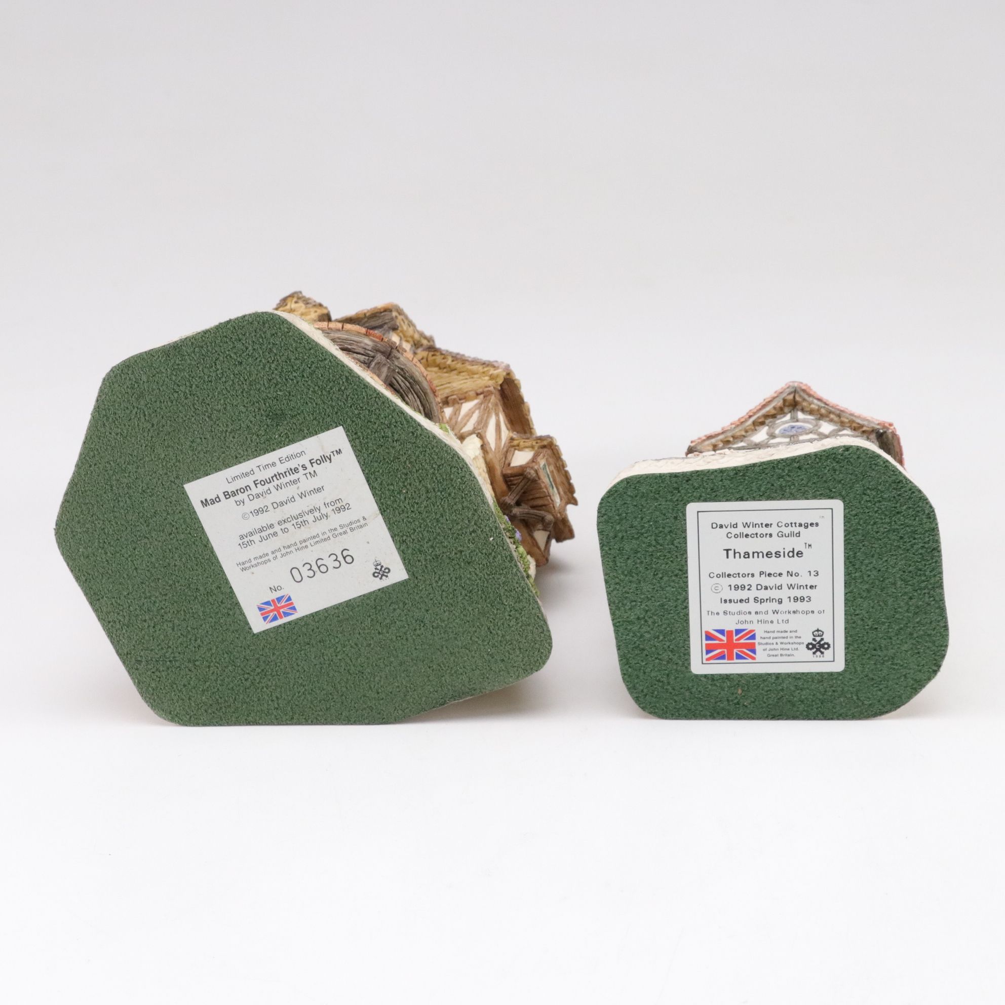 David Winter "Scrooge's School" and More Collector's Guild Cottages