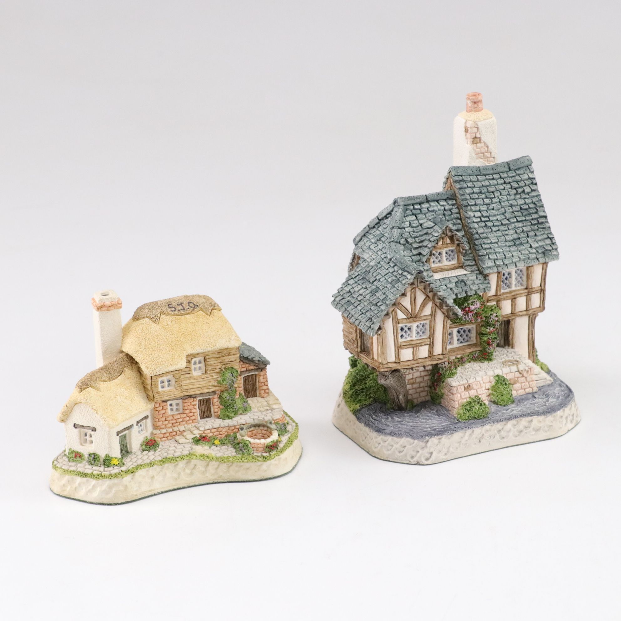 David Winter "Scrooge's School" and More Collector's Guild Cottages