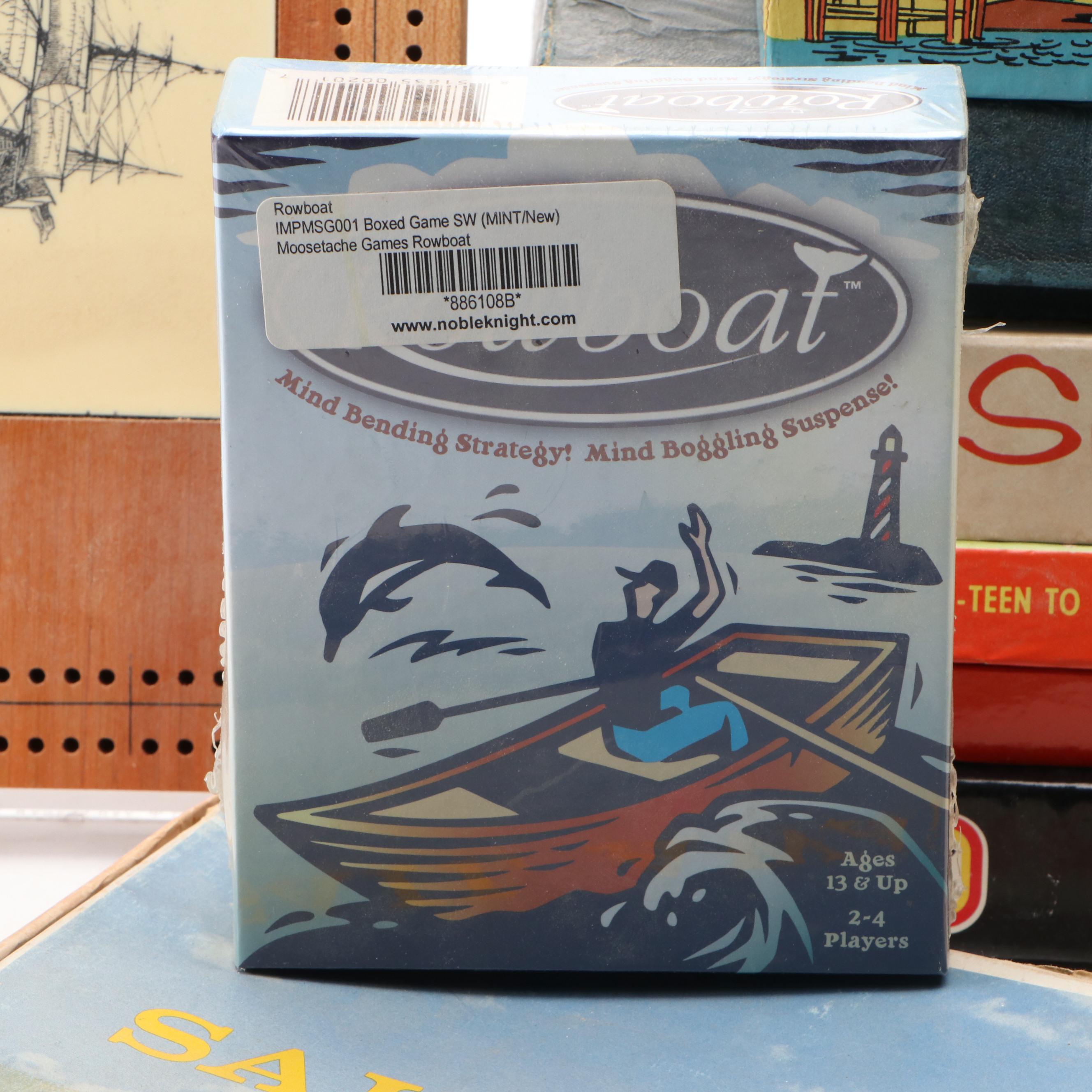 "Race For The Cup", "Round The Horn", and More Boating Themed Board Games