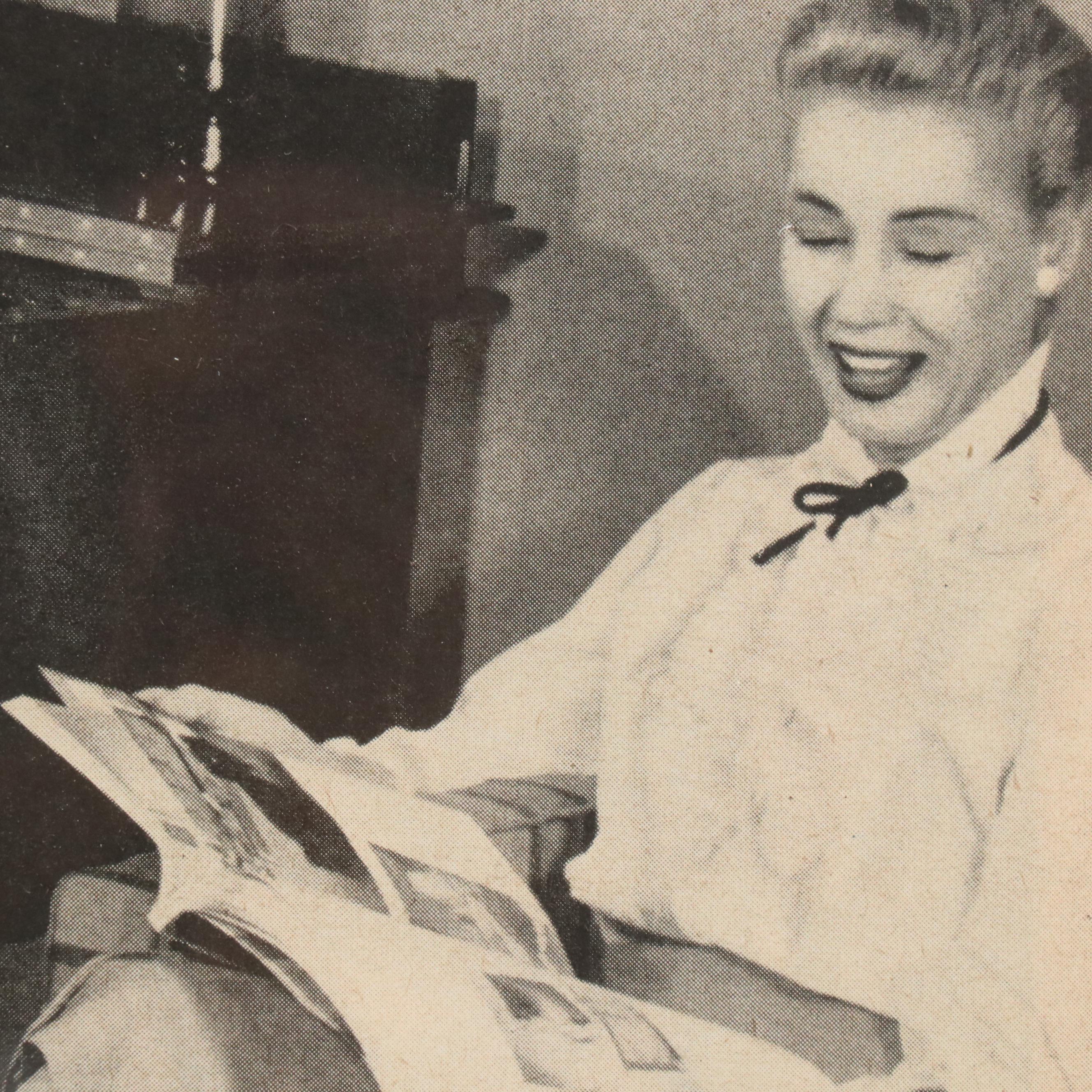 Hammond Organ Letterpress Halftone Magazine Advertisements, Mid-20th C.