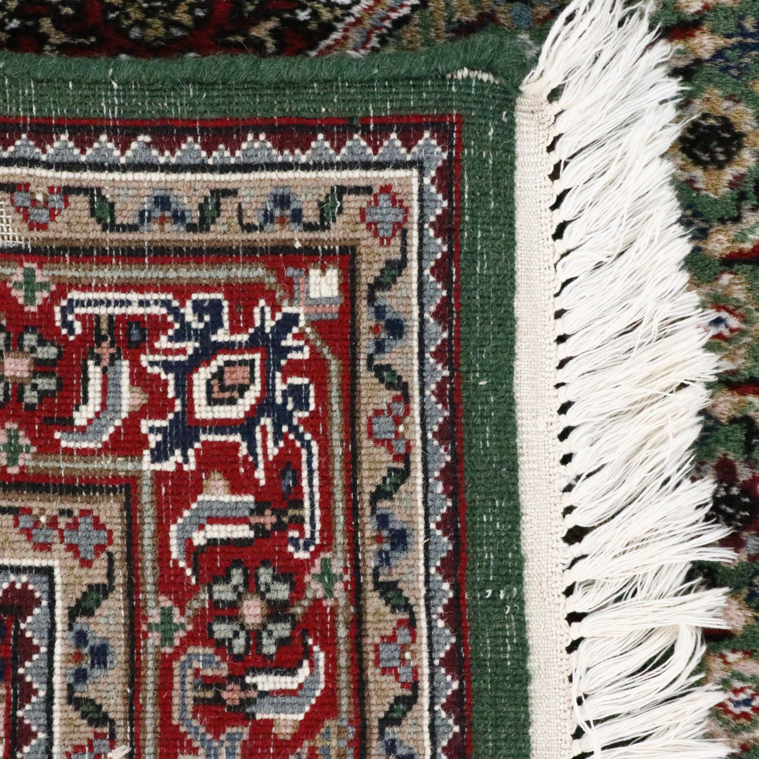 4' x 6'6 Hand-Knotted Sino-Persian Bijar Area Rug