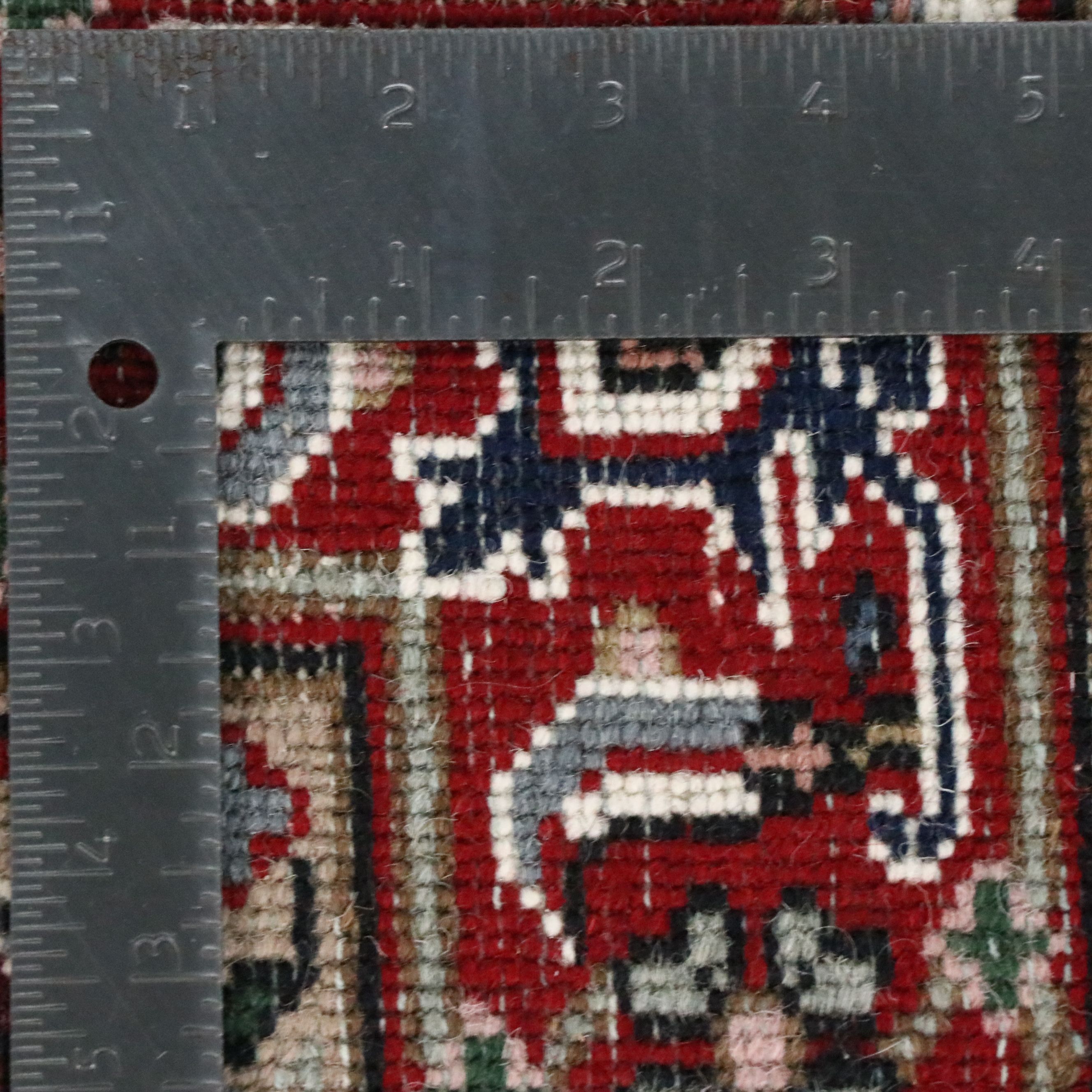 4' x 6'6 Hand-Knotted Sino-Persian Bijar Area Rug