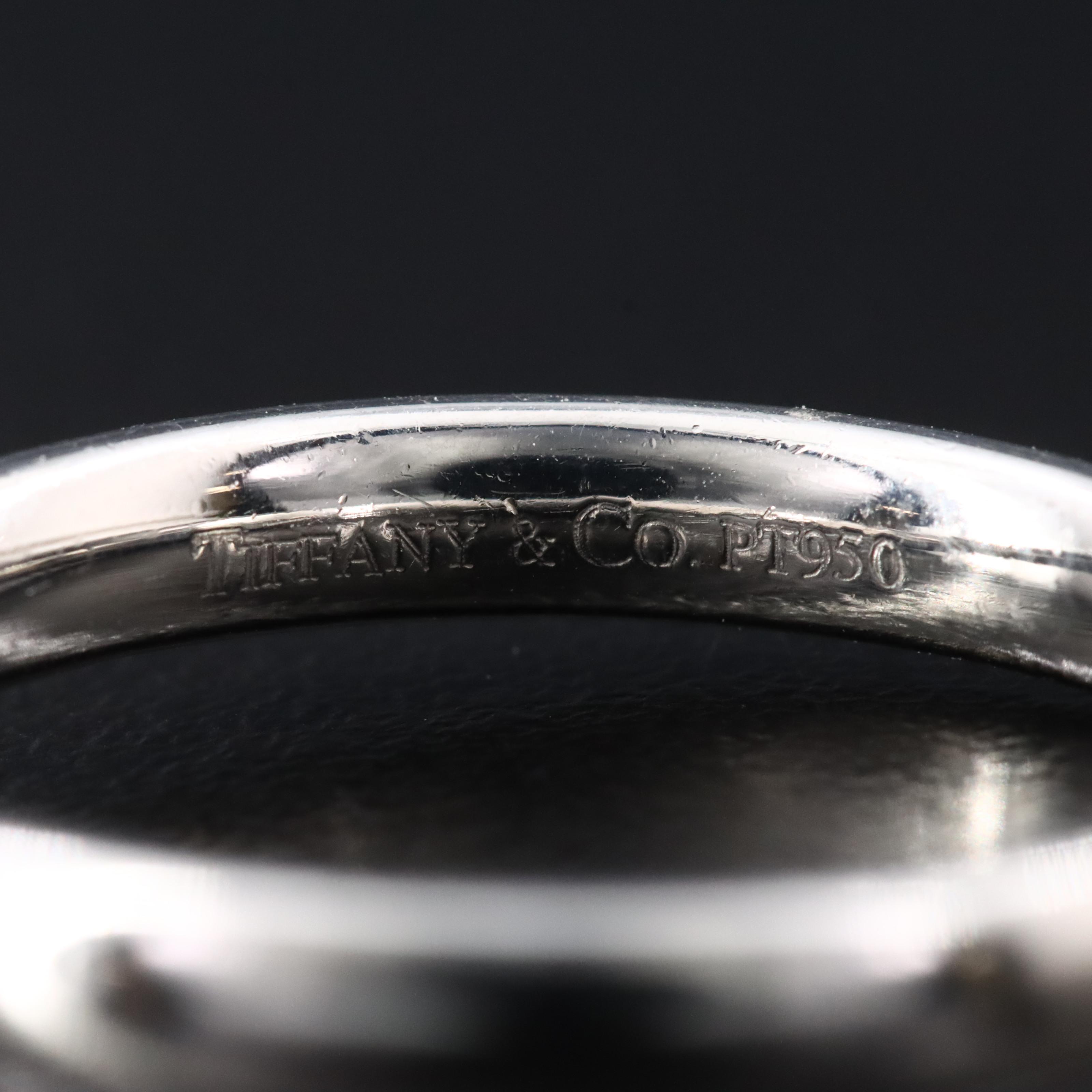 Elsa Peretti for Tiffany & Co. Platinum Curved Band