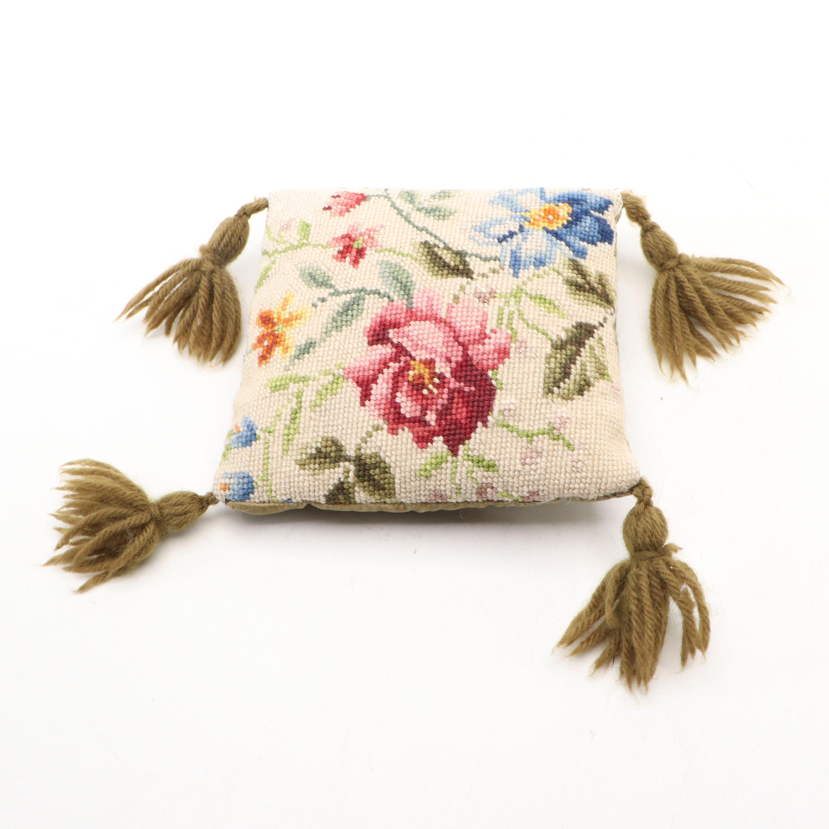 Handmade Needlepoint Accent Pillows