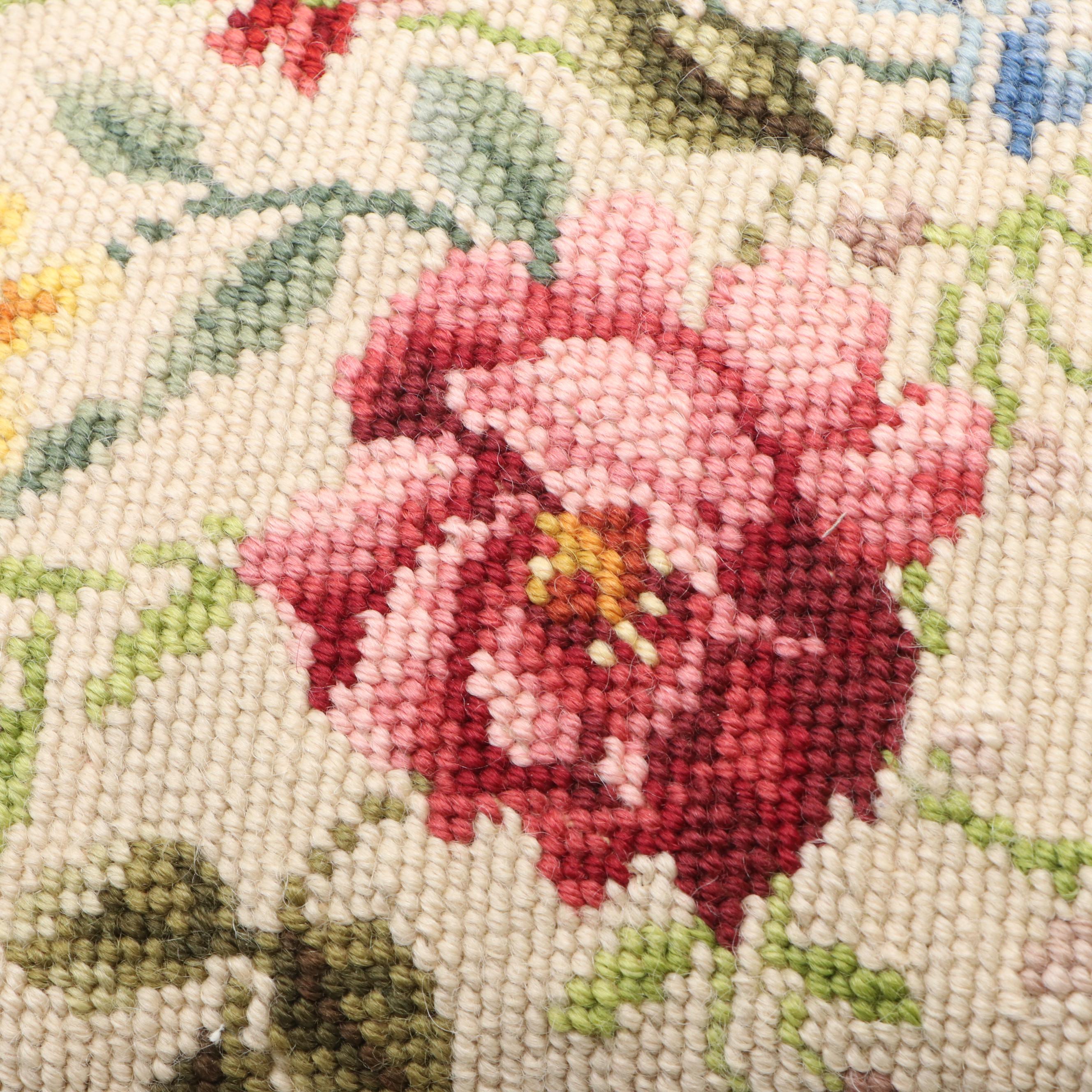 Handmade Needlepoint Accent Pillows