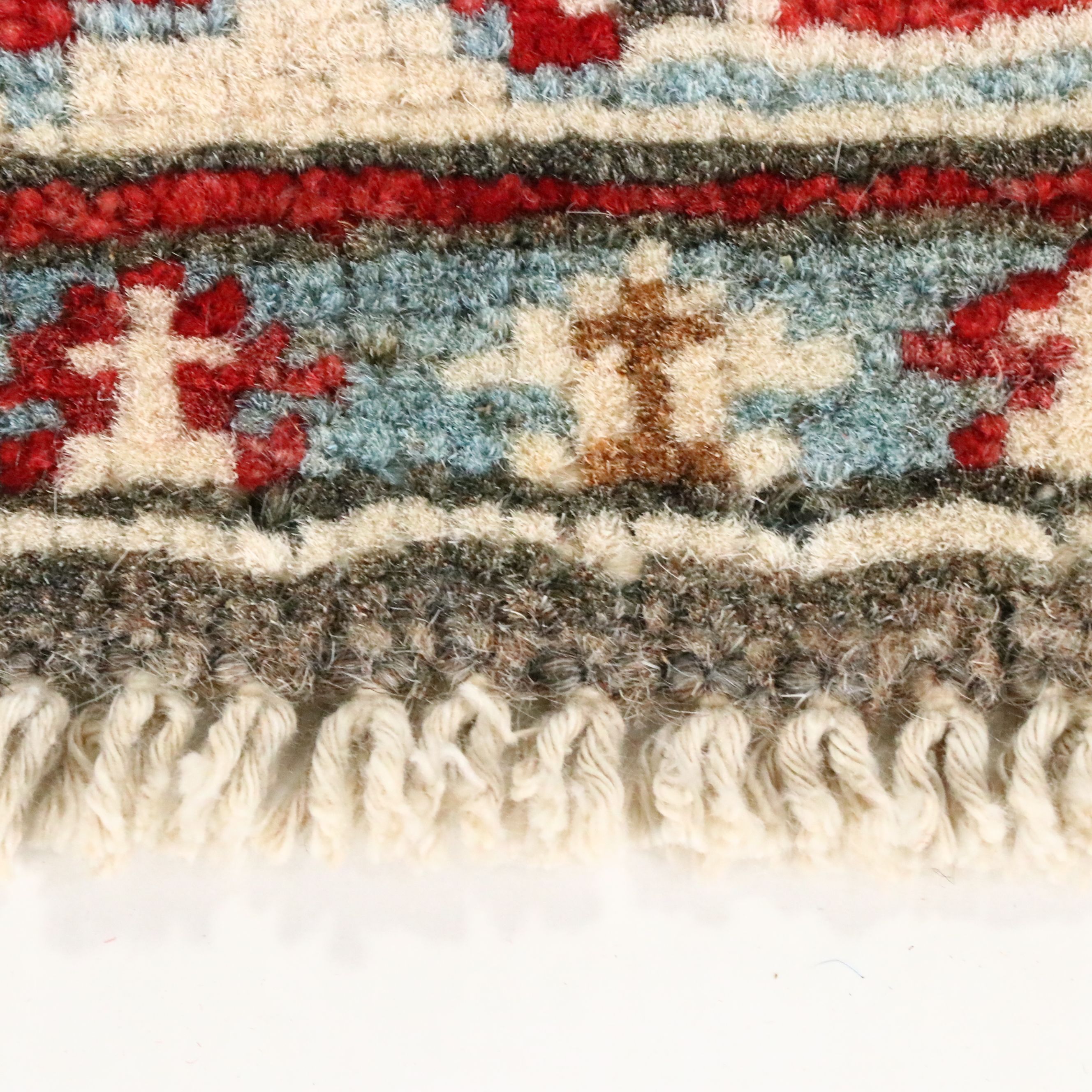 2'1 x 5'8 Hand-Knotted Indo-Persian Heriz Serapi Carpet Runner