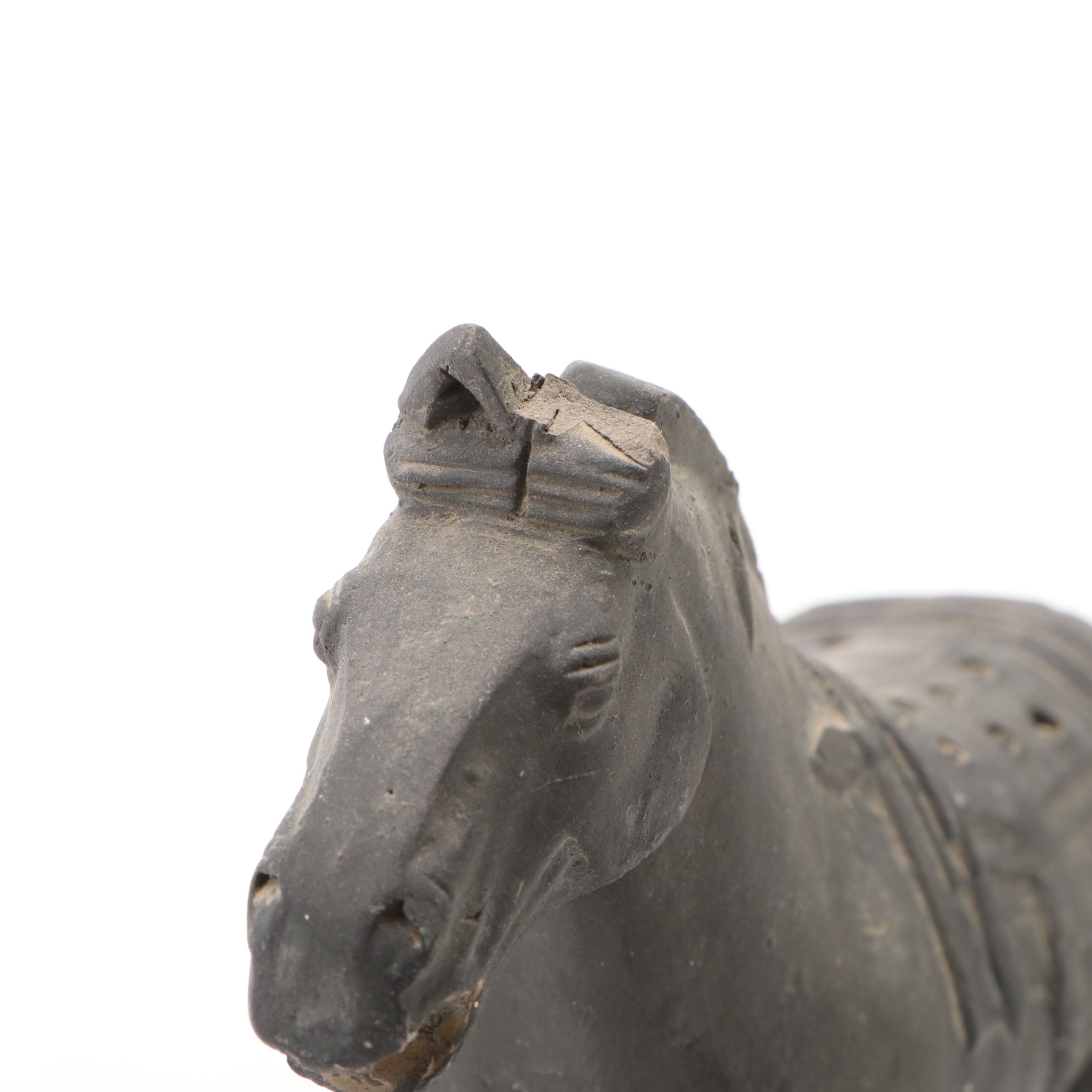 Chinese Style Terracotta Warriors and Horse with Other Figurine