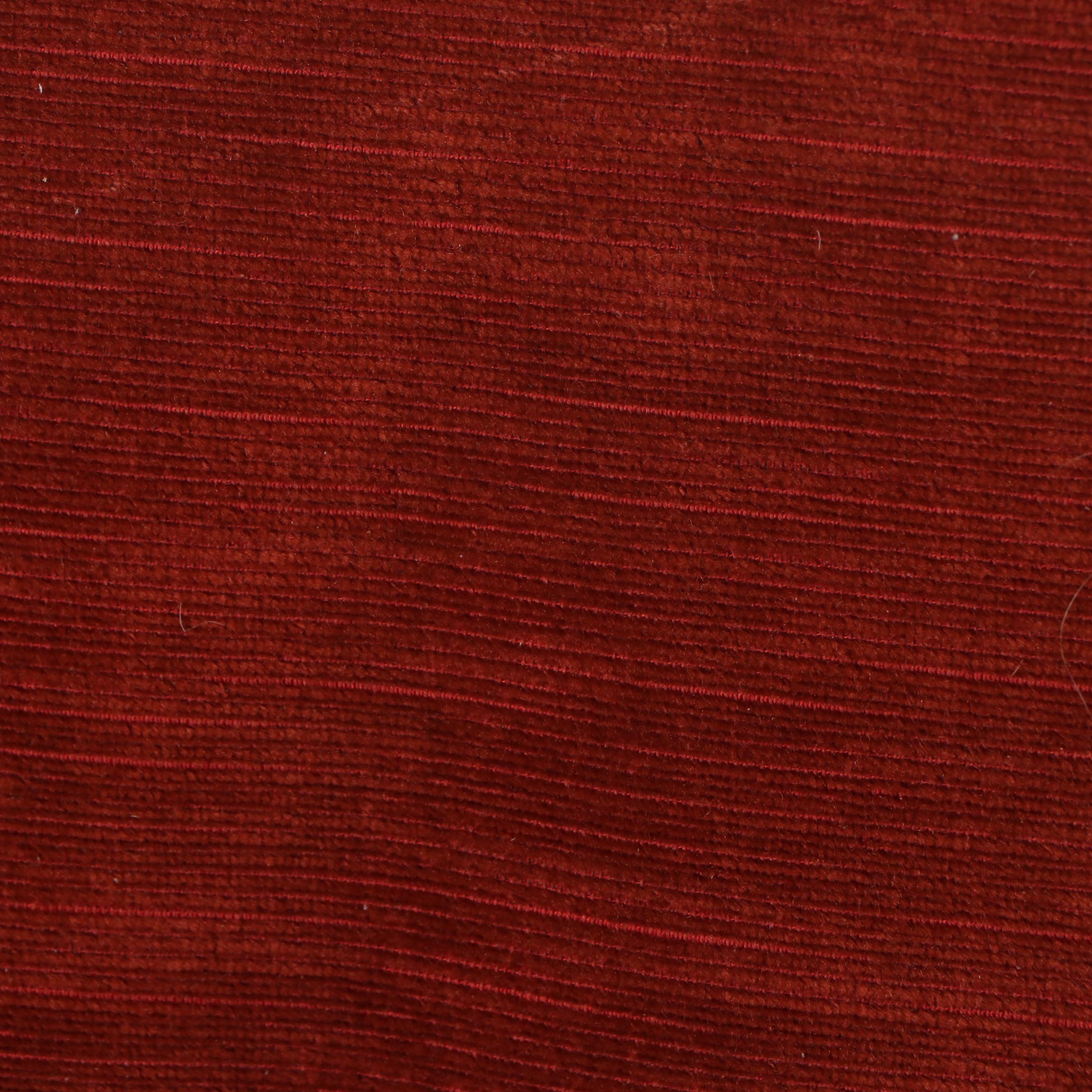 Surry Collection Burnt Orange Chenille Loveseat