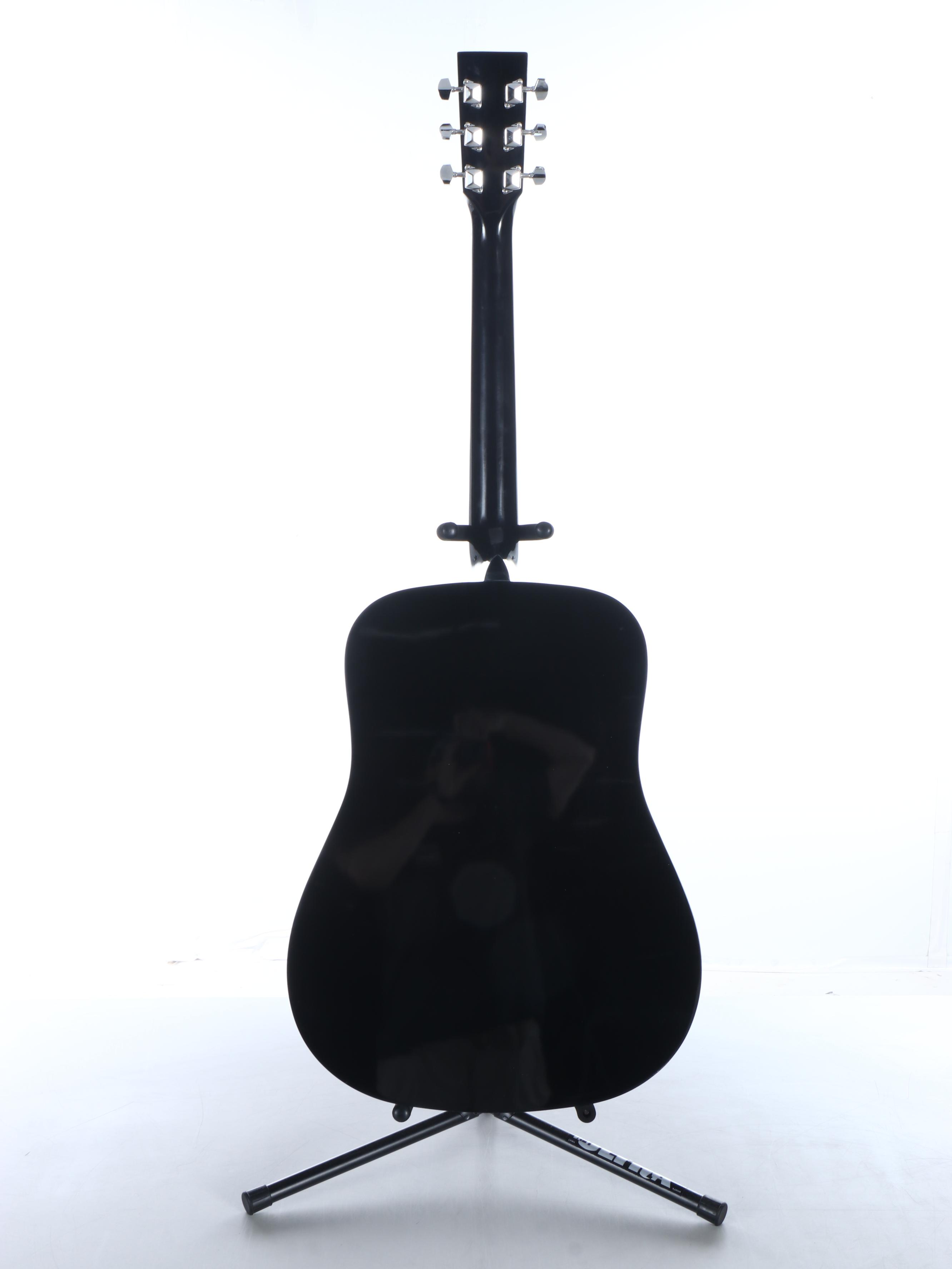 Taylor Swift Decal-Signed "The Eras Tour" Ashthorpe Acoustic Guitar, JSA