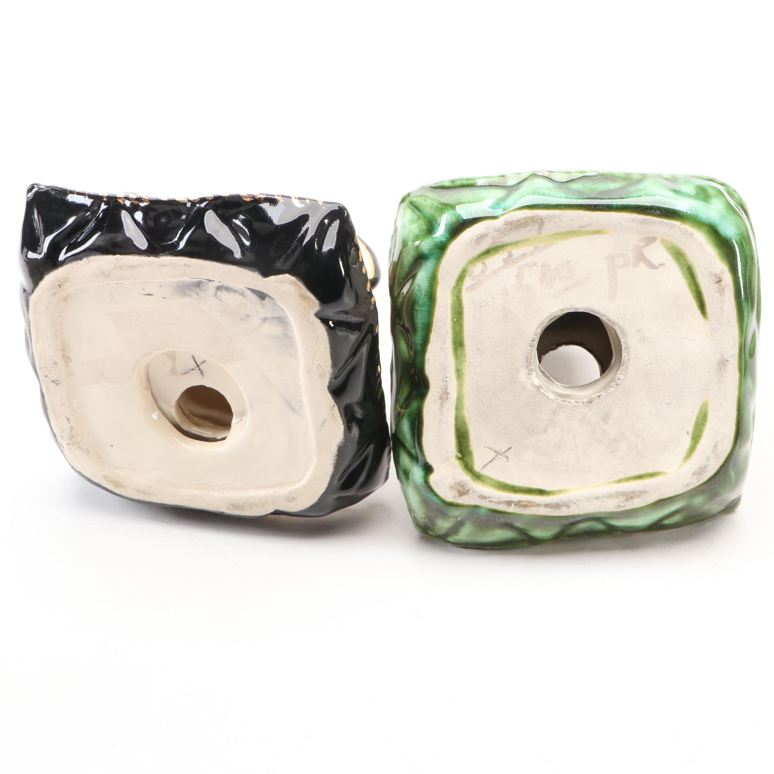 Brayton Laguna Candlesticks, Italian Casa Vino Decanter, Aluminum Elephant, More