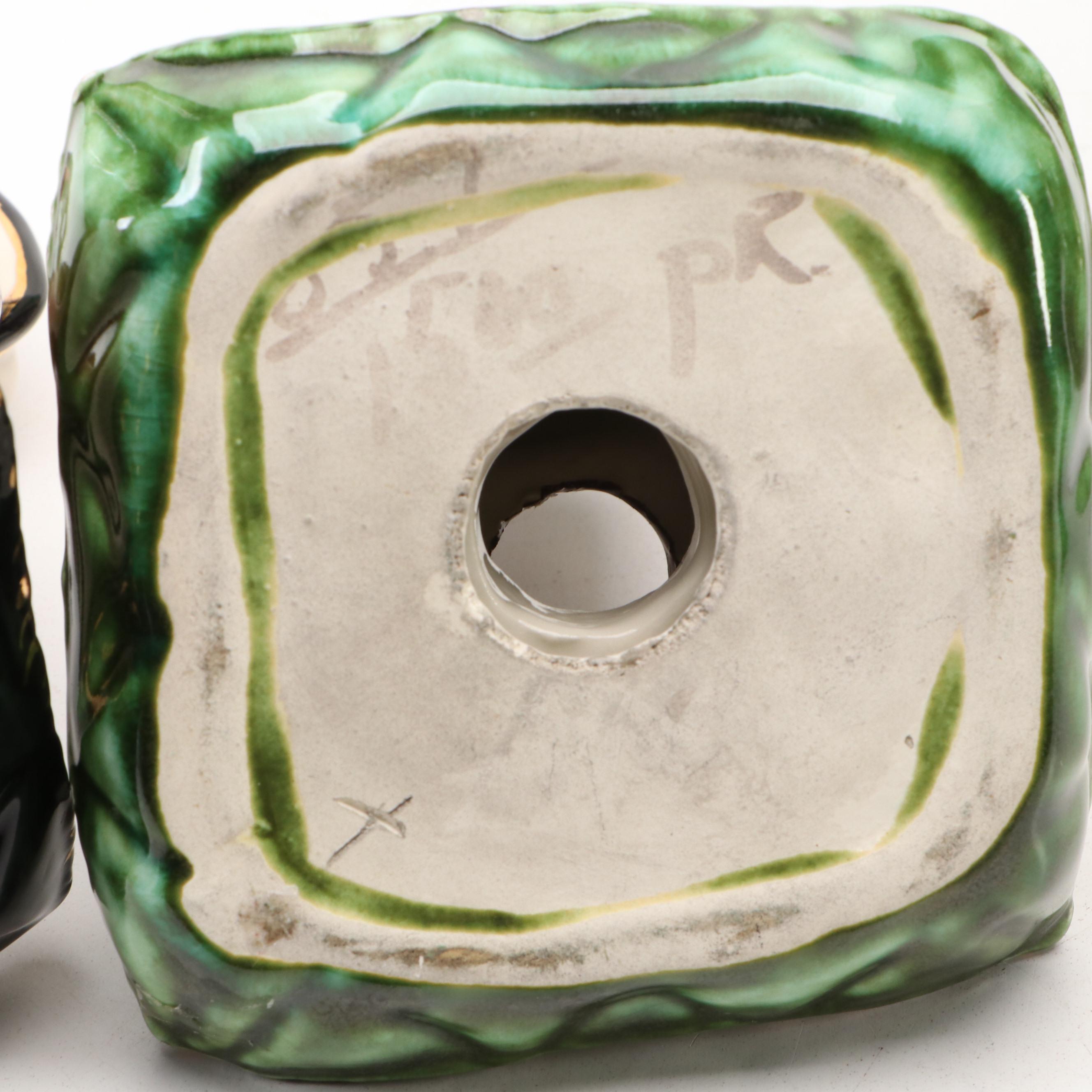 Brayton Laguna Candlesticks, Italian Casa Vino Decanter, Aluminum Elephant, More