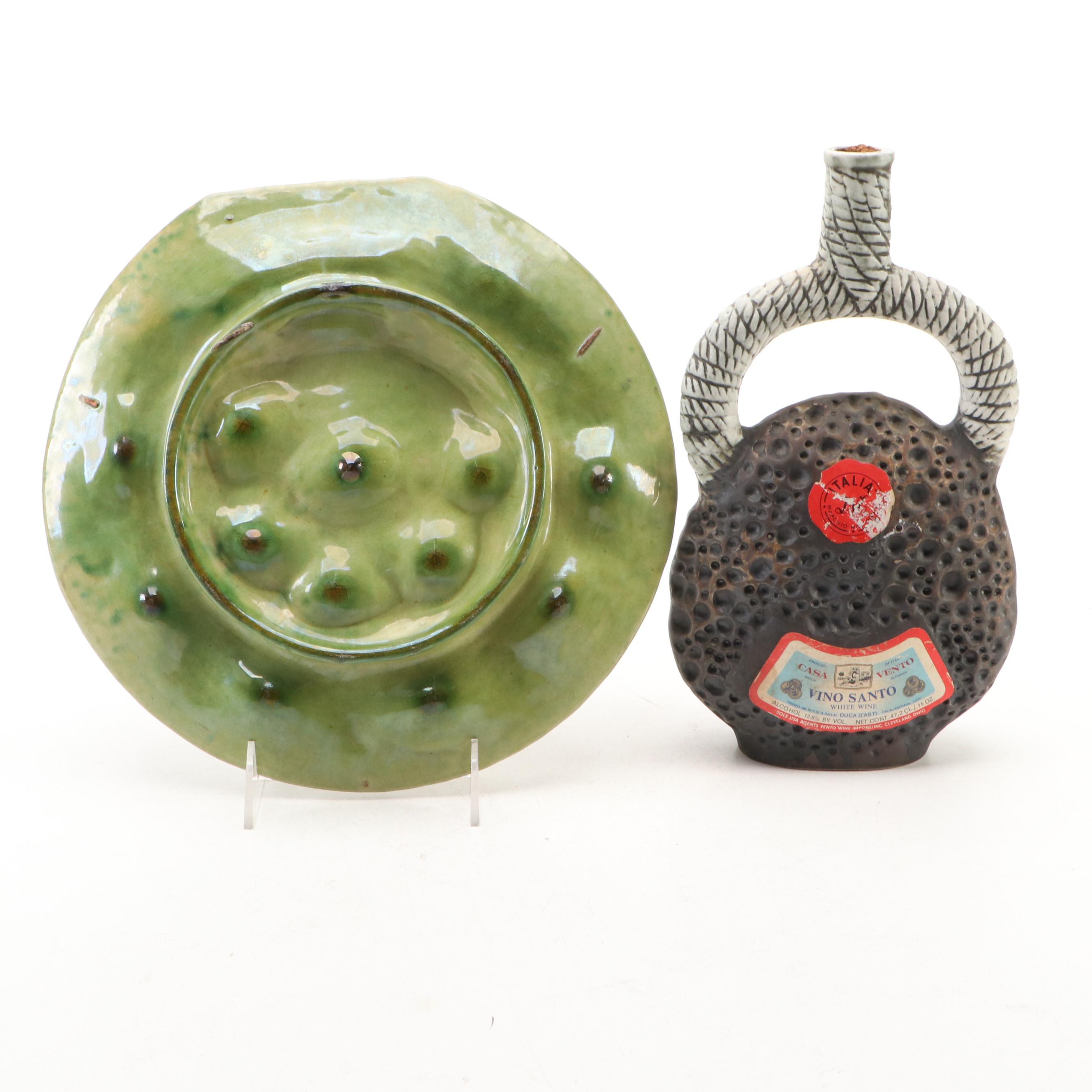 Brayton Laguna Candlesticks, Italian Casa Vino Decanter, Aluminum Elephant, More