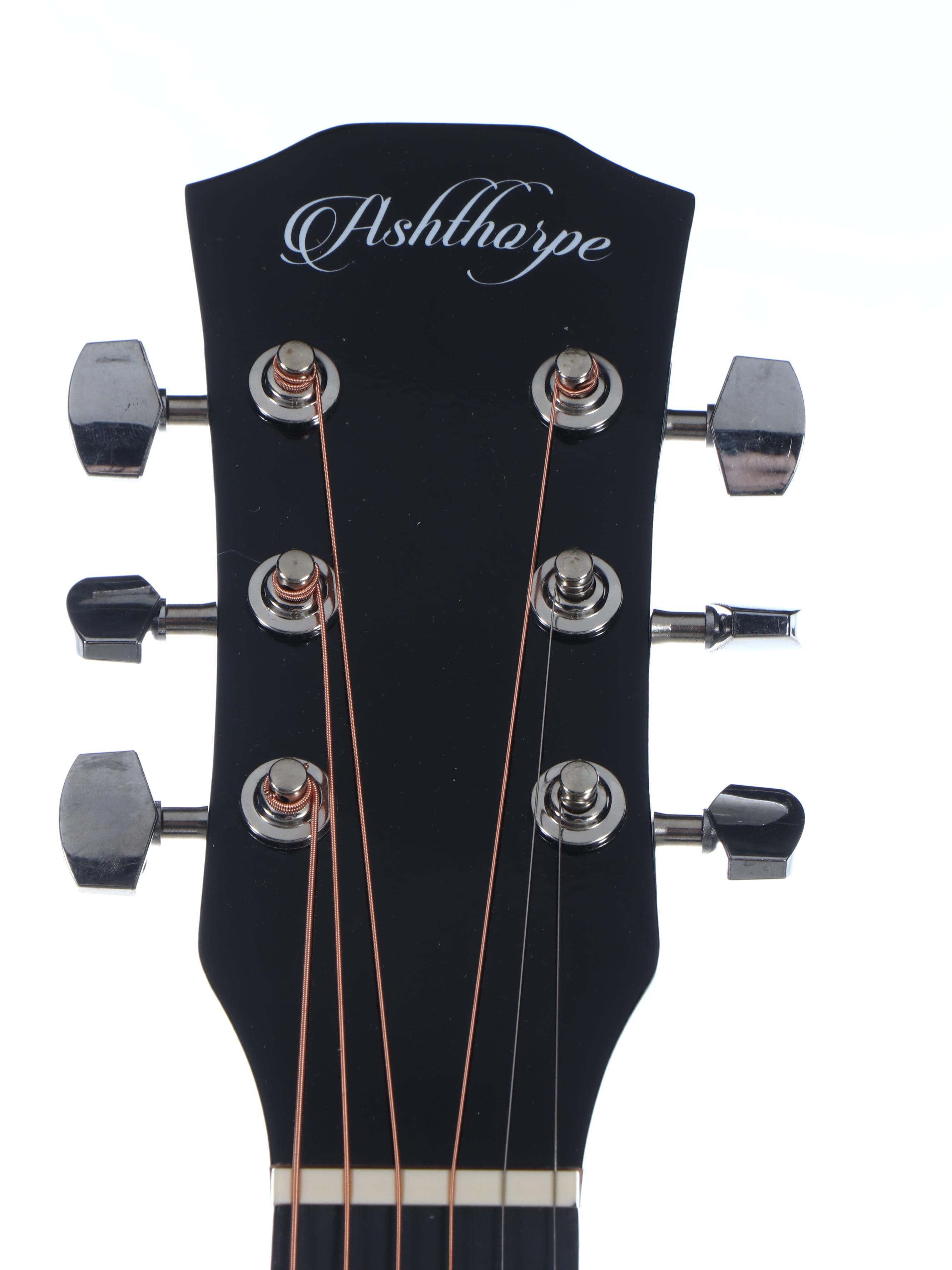 Taylor Swift Decal-Signed "The Eras Tour" Ashthorpe Acoustic Guitar, JSA