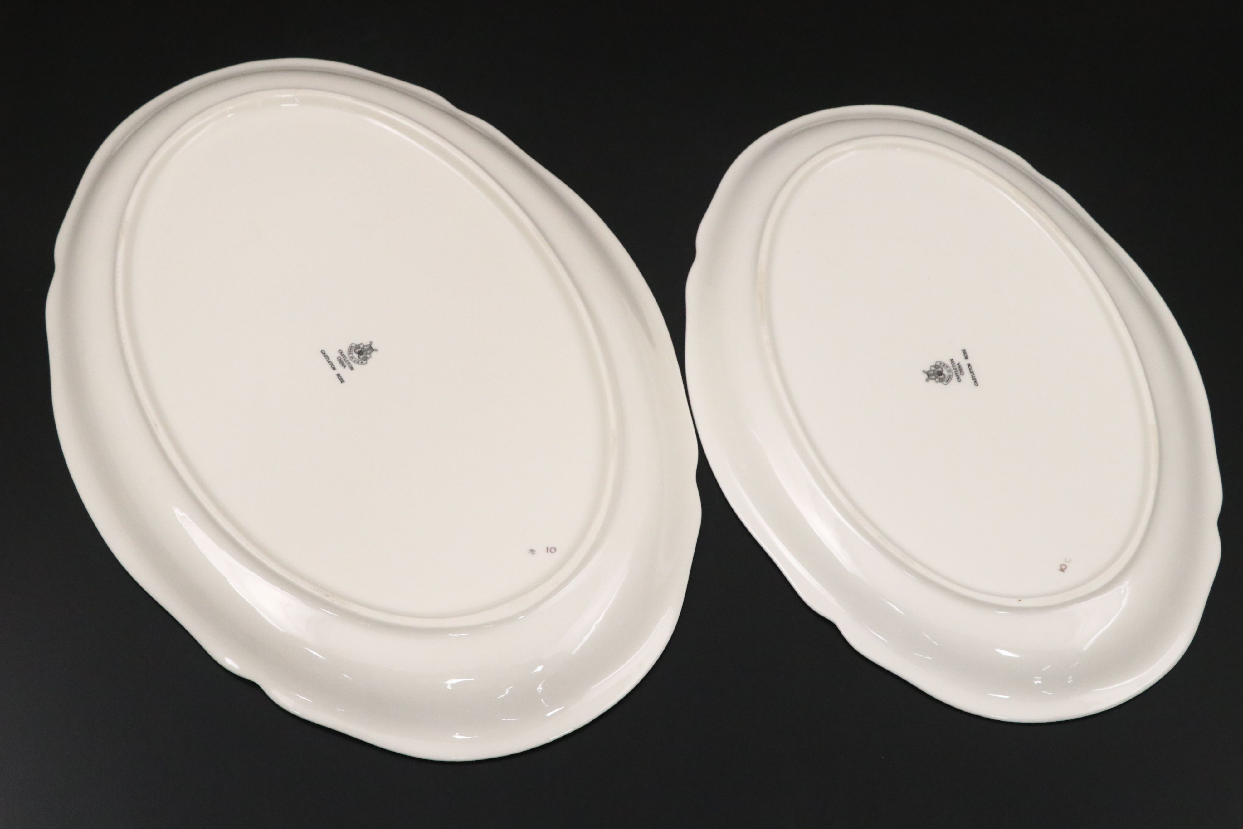 Castleton "Castleton Rose" Porcelain Tableware, Mid to Late 20th C.