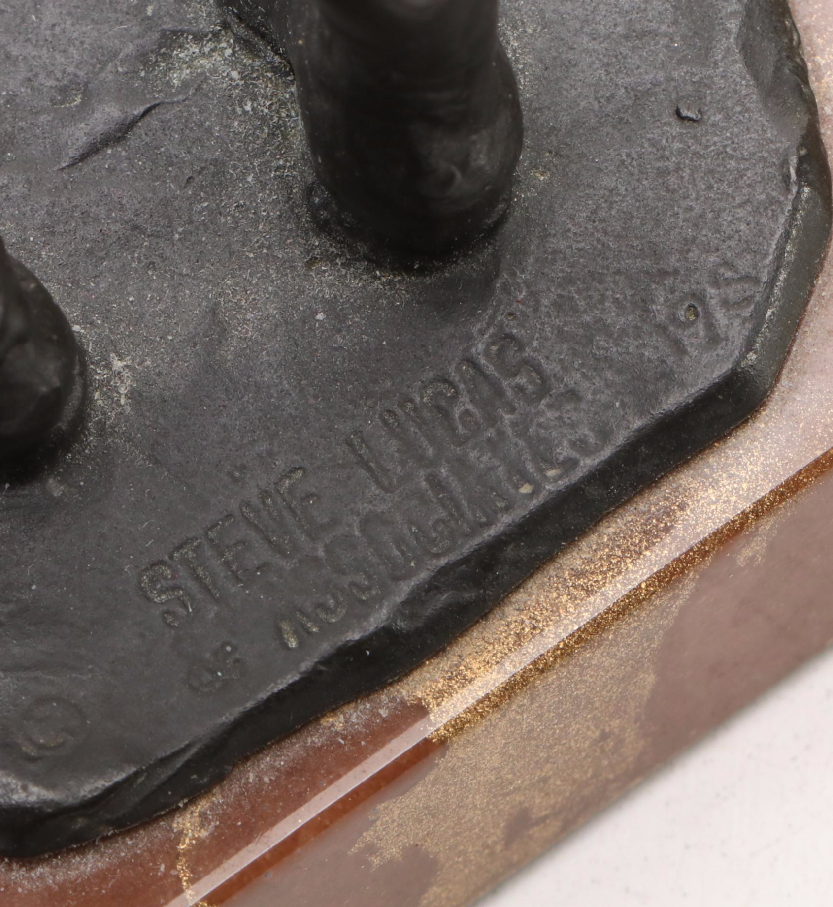 Bronzed Metal "Pilot" Figurine After Susan Wagner