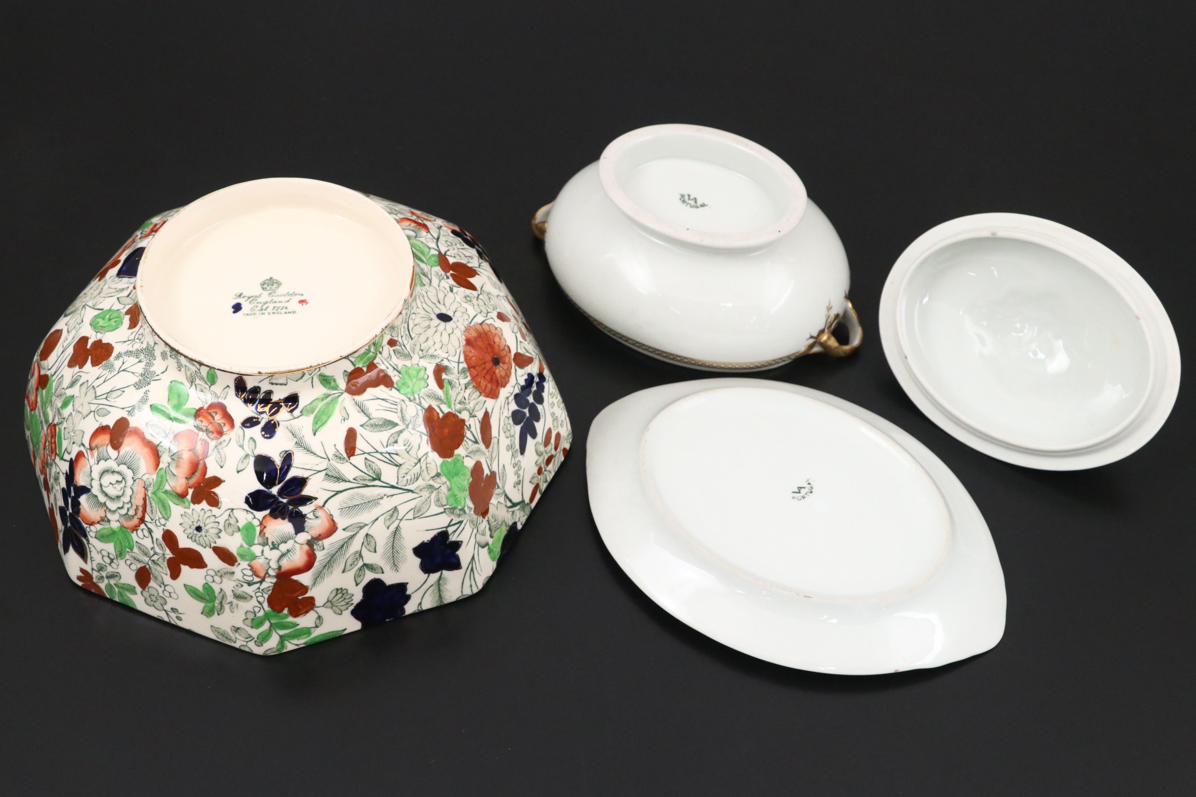 Royal Cauldron "Bittersweet" Bowl with Vista Alegre Sauce Tureen