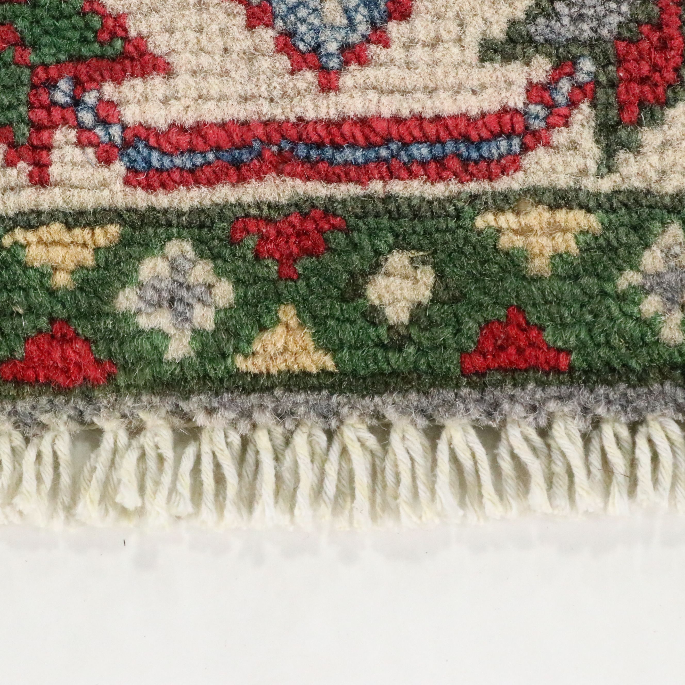 1'11 x 2'11 Hand-Knotted Afghan Kazak Accent Rug