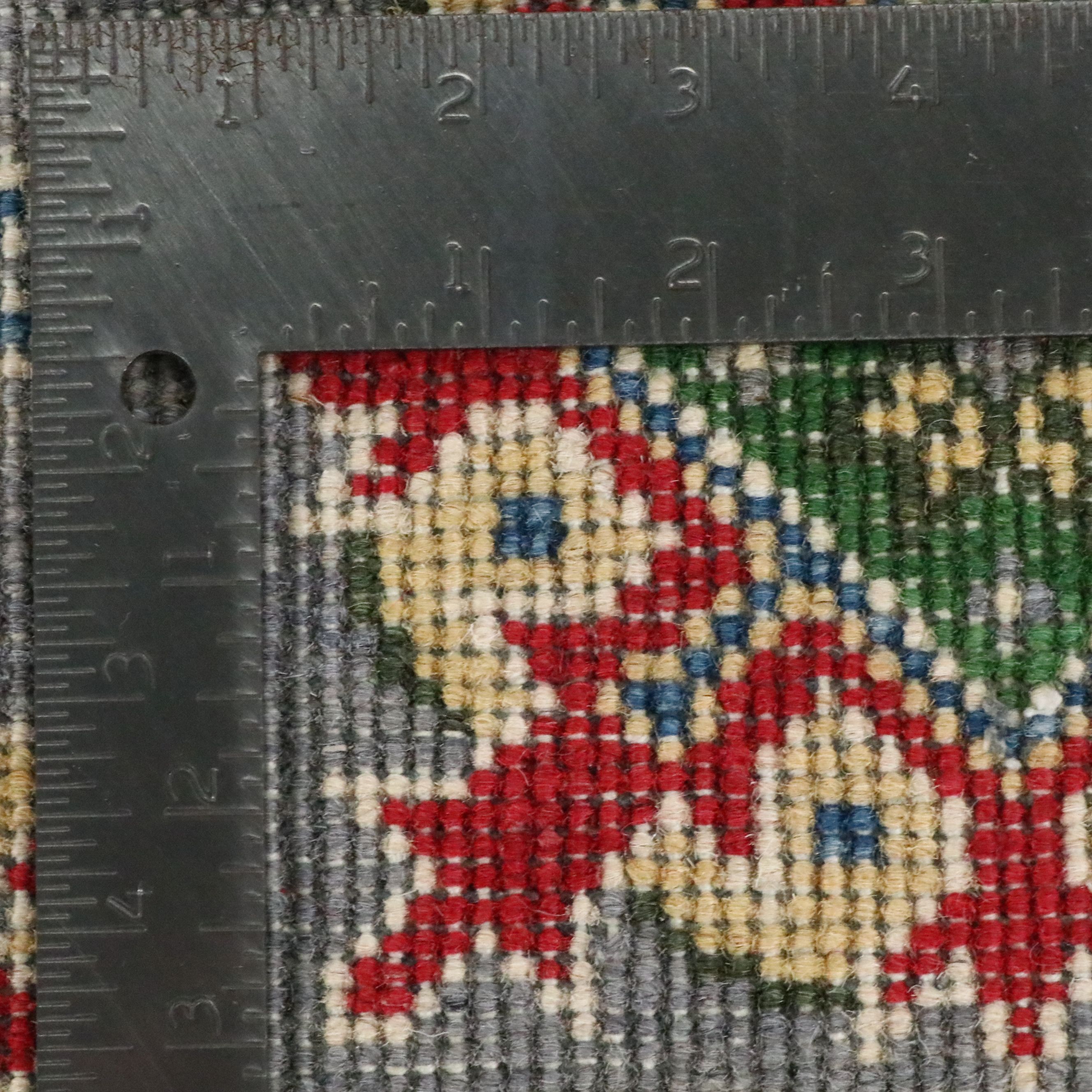 1'11 x 2'11 Hand-Knotted Afghan Kazak Accent Rug