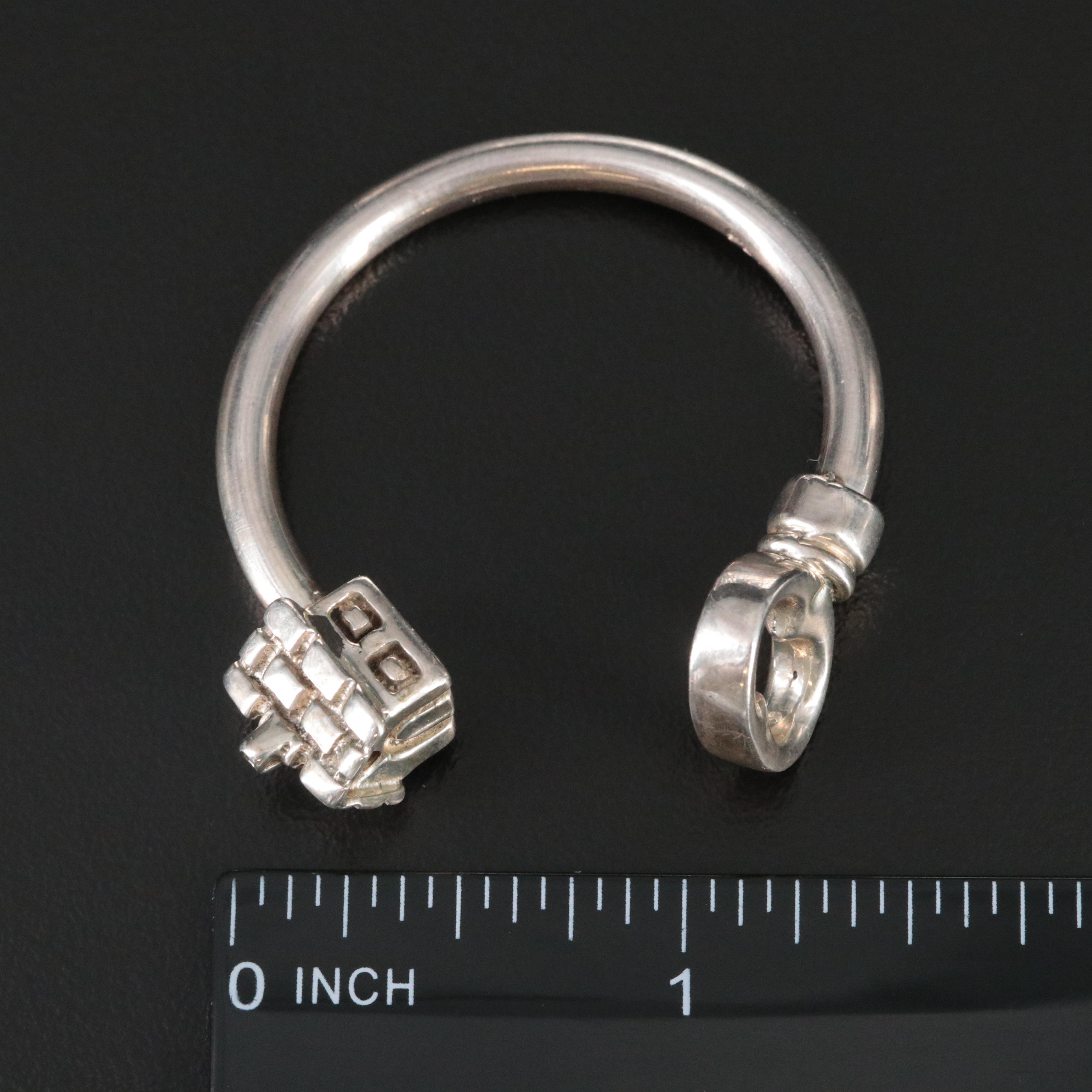 Sterling House Key Ring