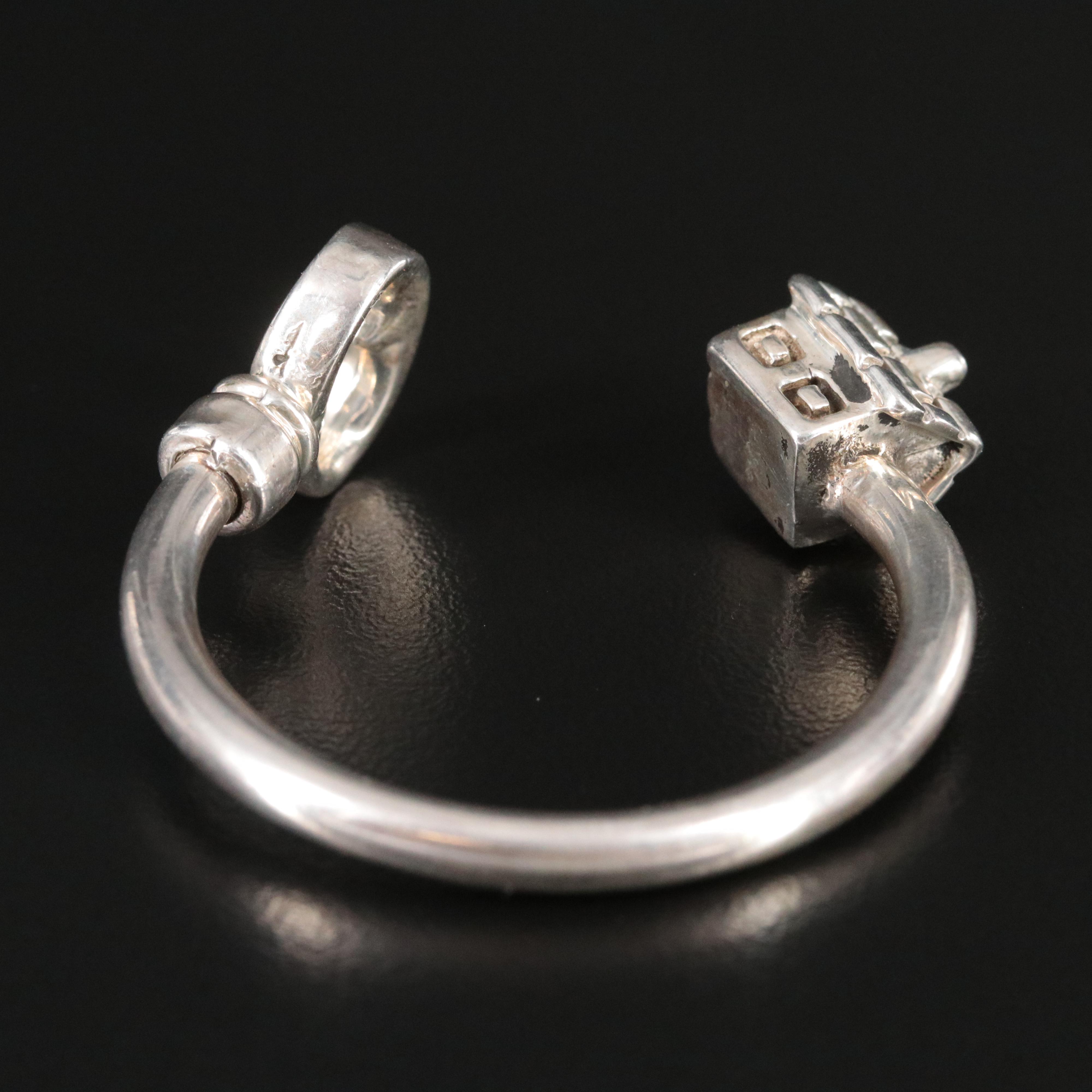 Sterling House Key Ring