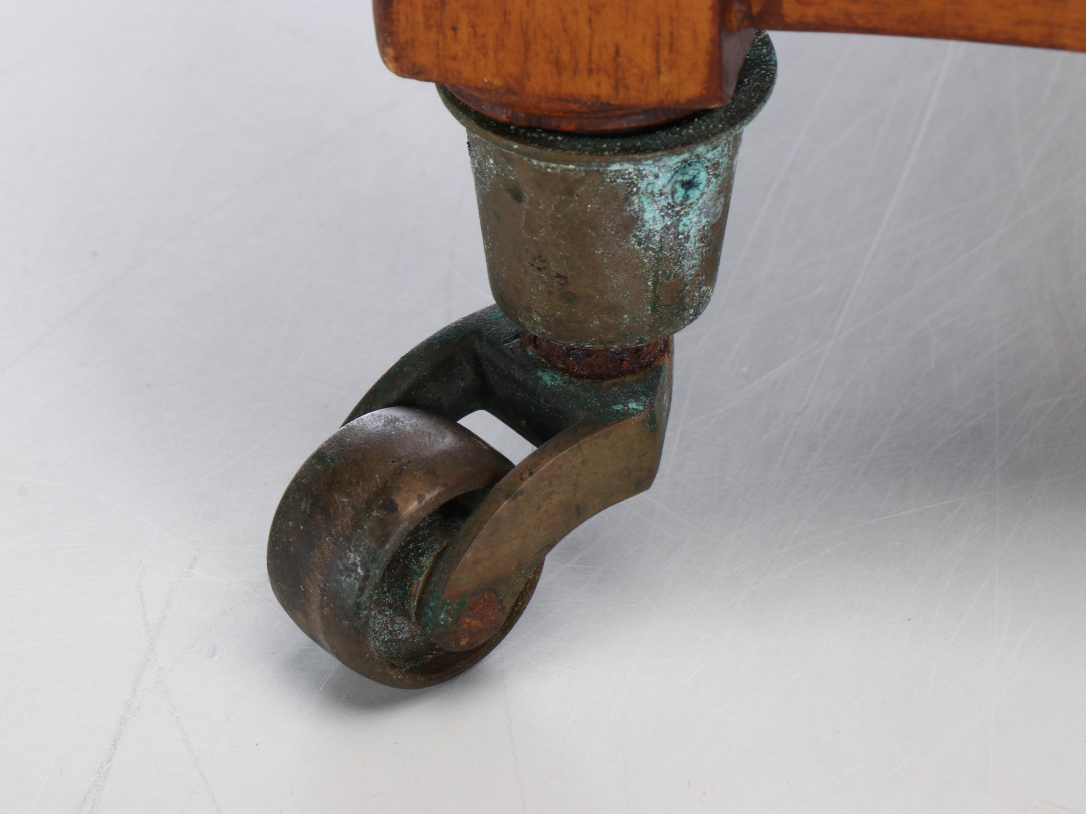 Turned Wood Magazine Rack