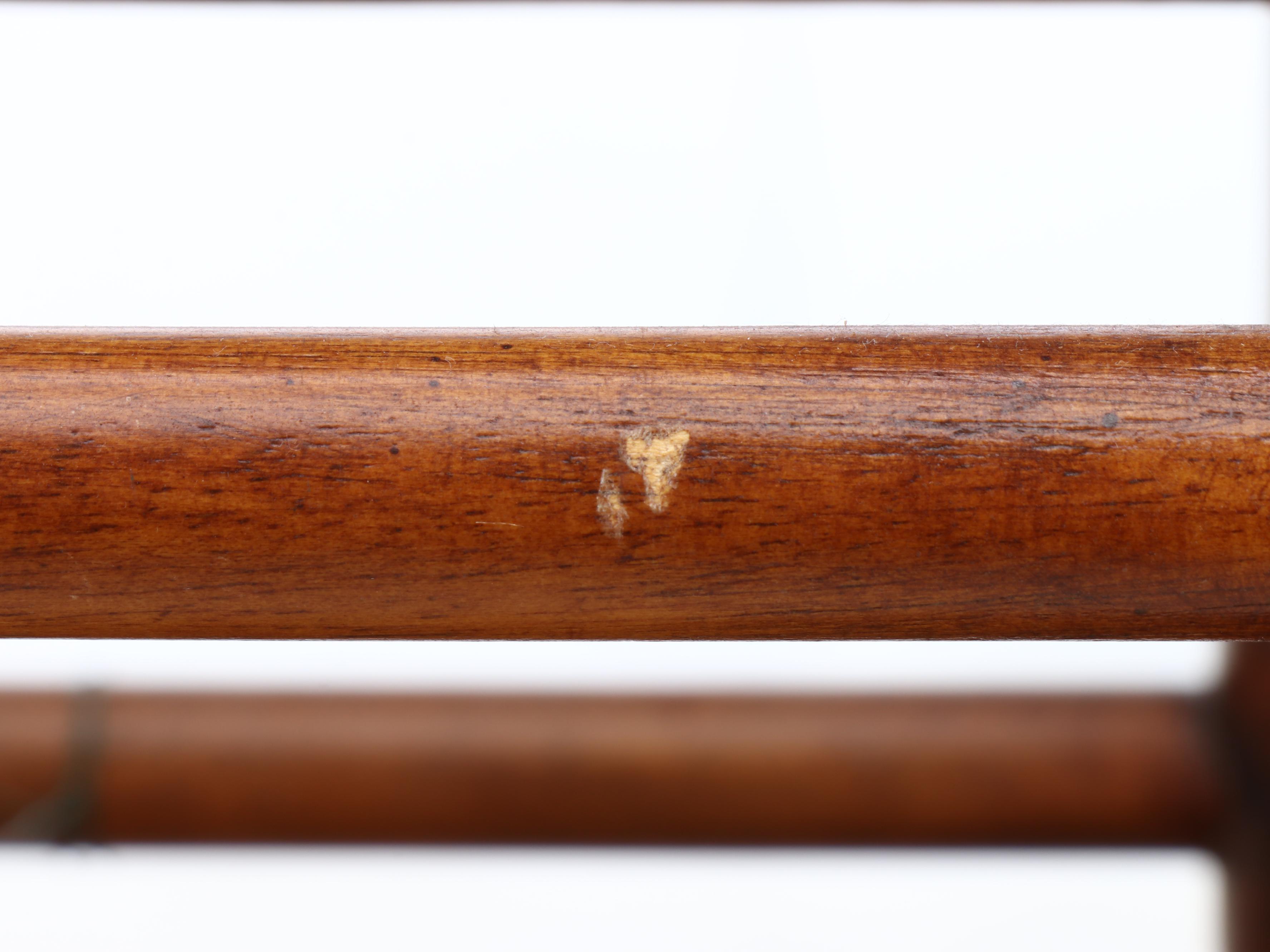 Turned Wood Magazine Rack